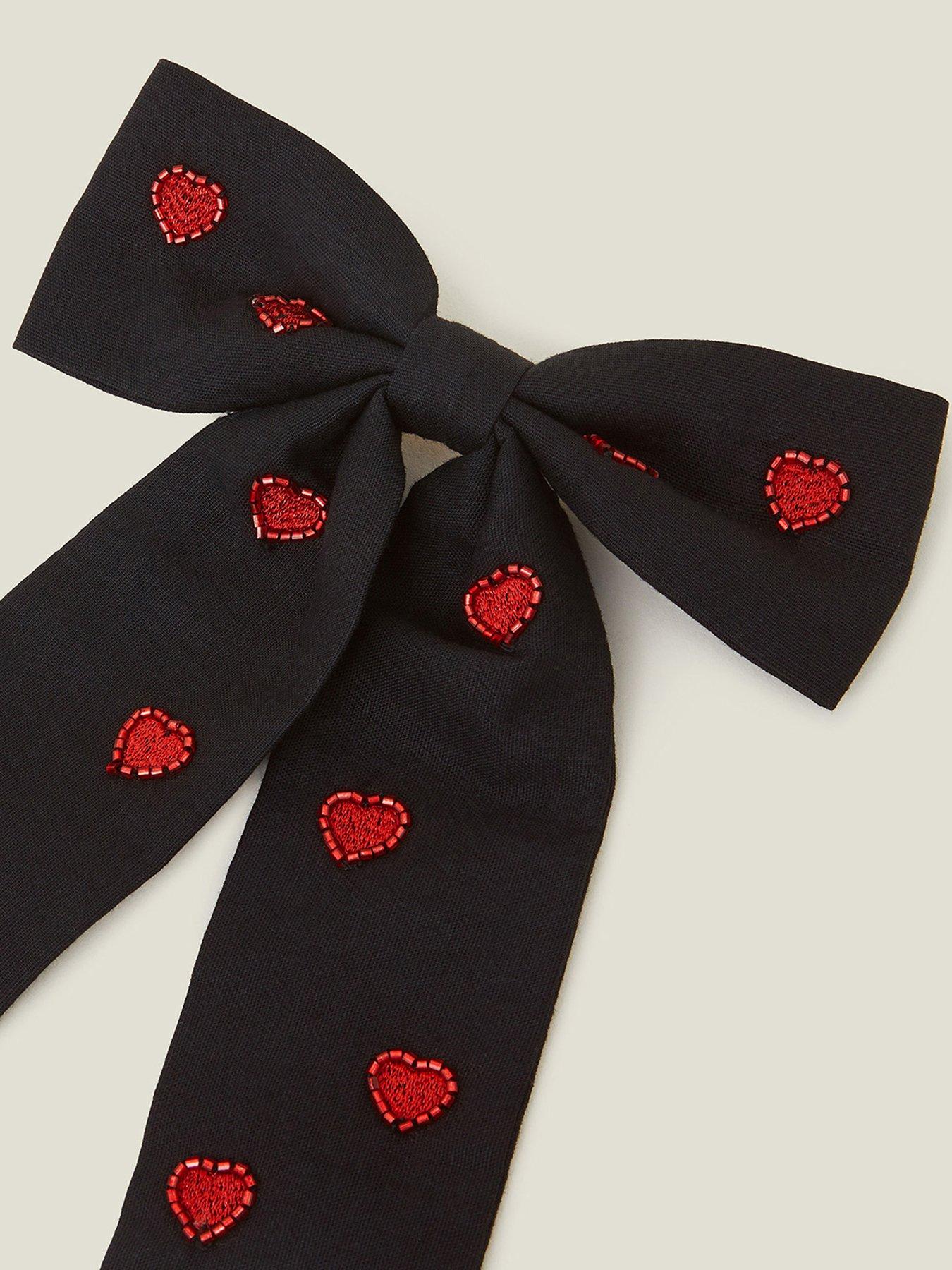 Image 4 of 4 of Accessorize Heart Bow