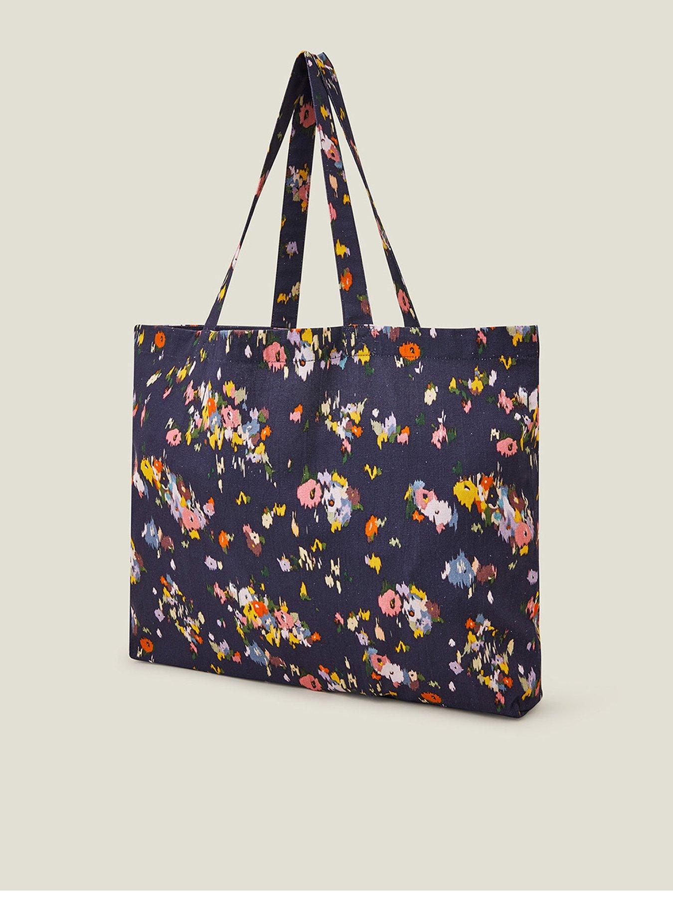 Image 3 of 4 of Accessorize Floral Printed Shopper