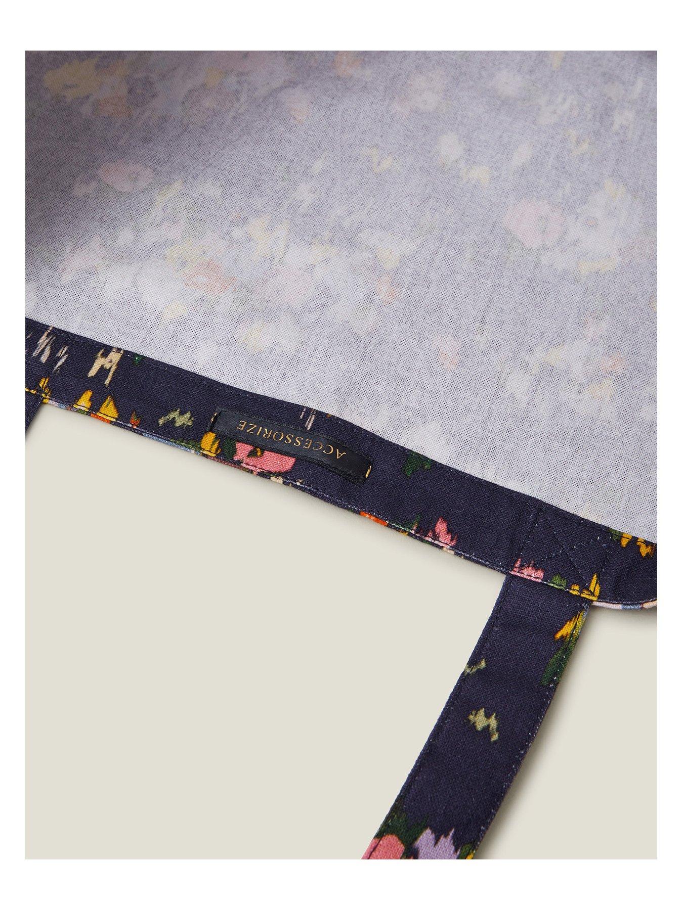 Image 4 of 4 of Accessorize Floral Printed Shopper