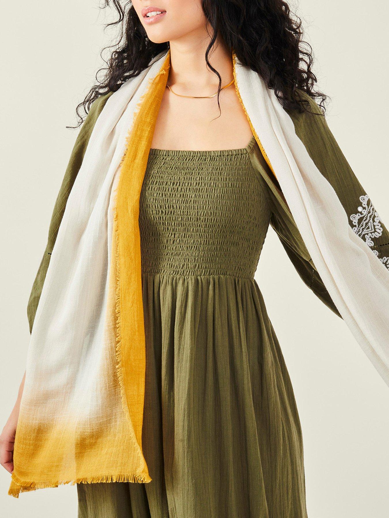Image 2 of 3 of Accessorize Ombre Scarf