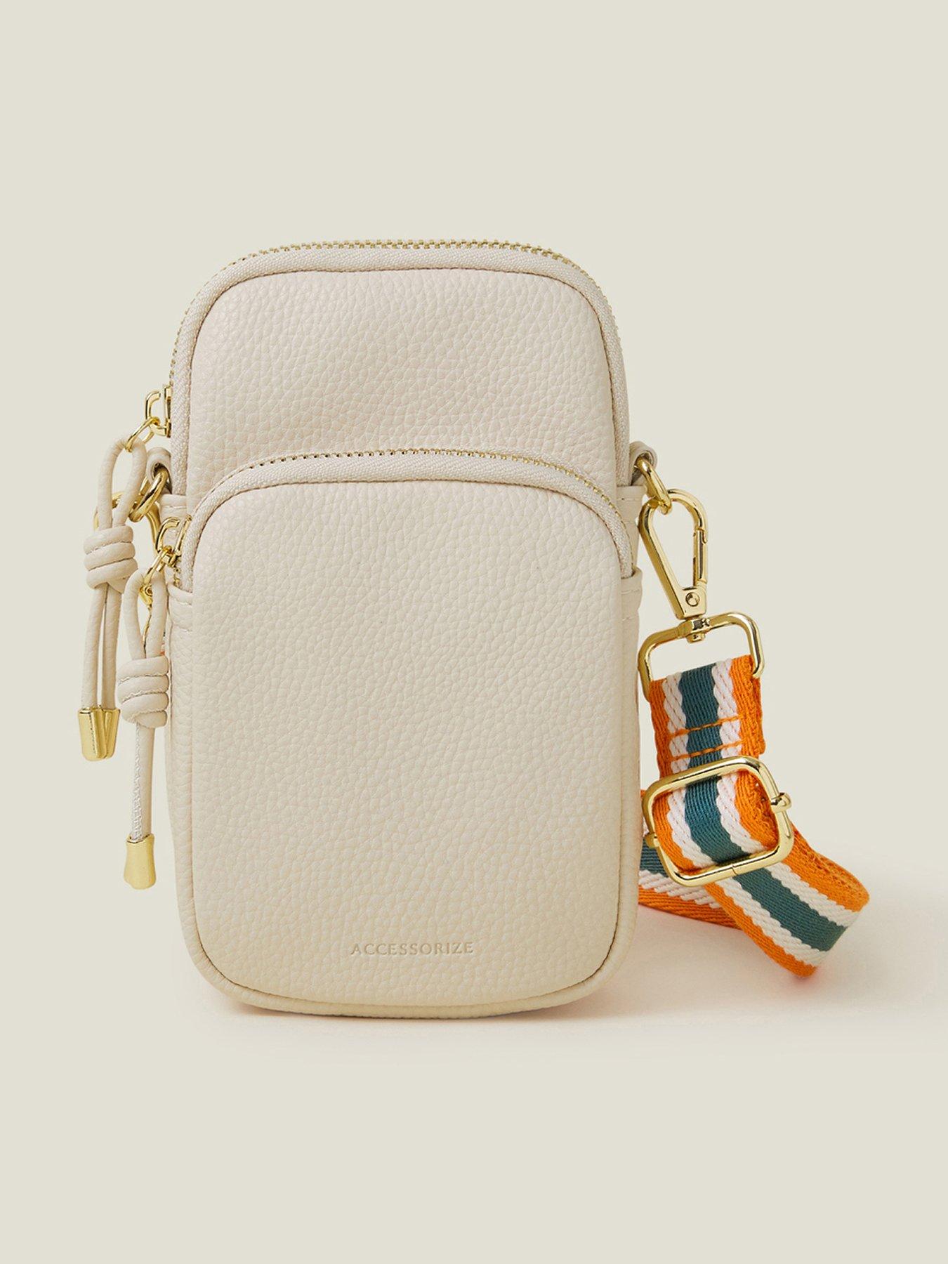 Image 1 of 4 of Accessorize Webbing Strap Phone Bag
