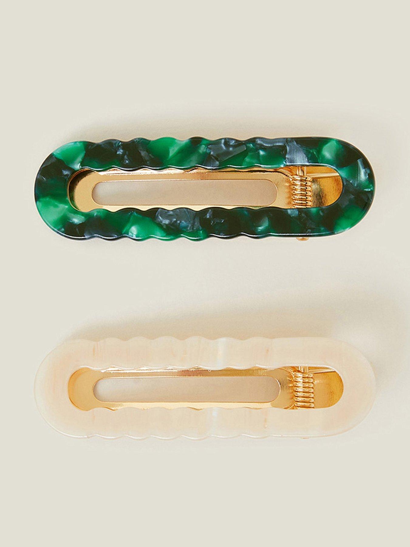 Image 1 of 3 of Accessorize 2 X Rounded Snap Clips