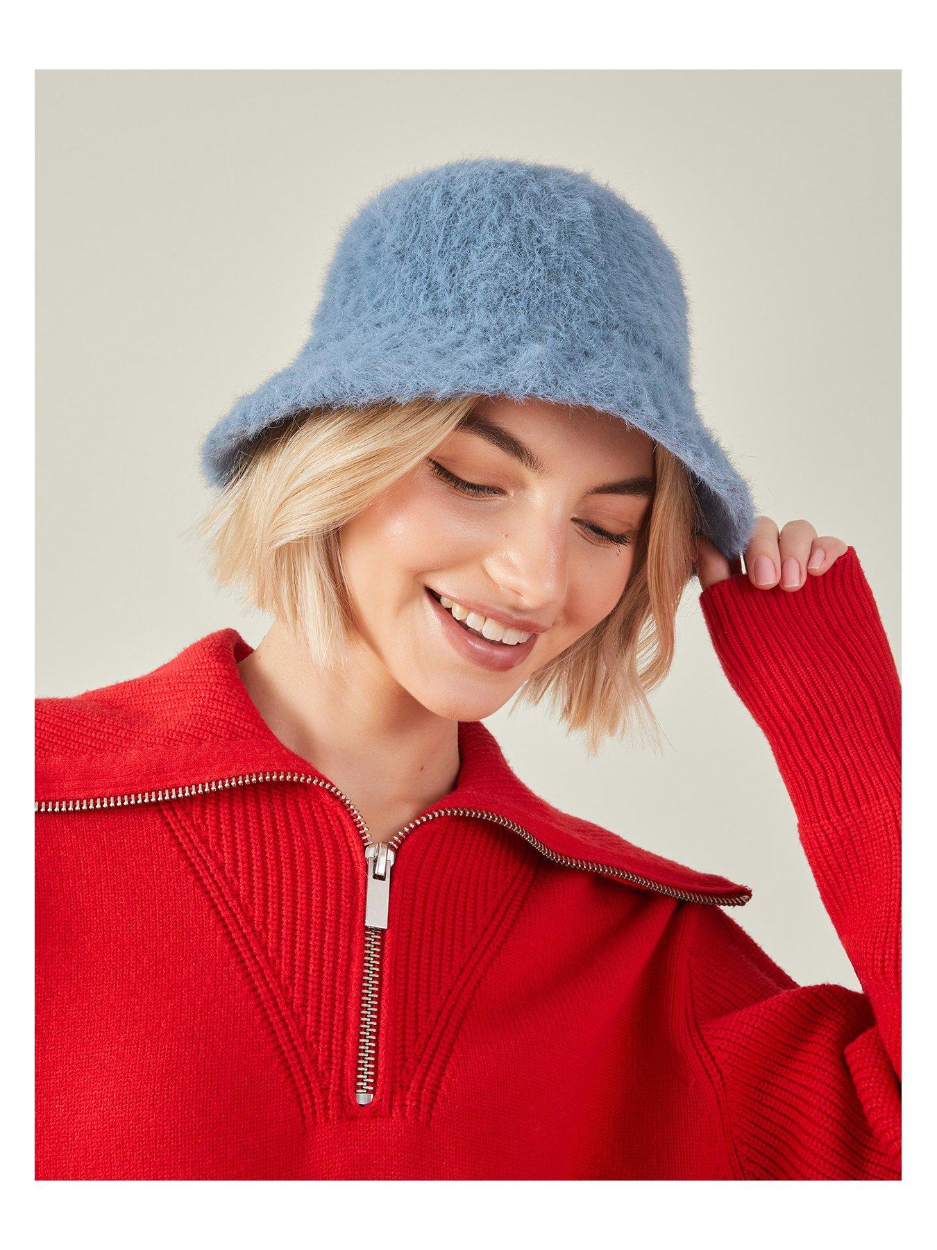 Image 2 of 3 of Accessorize Fluffy Bucket Hat