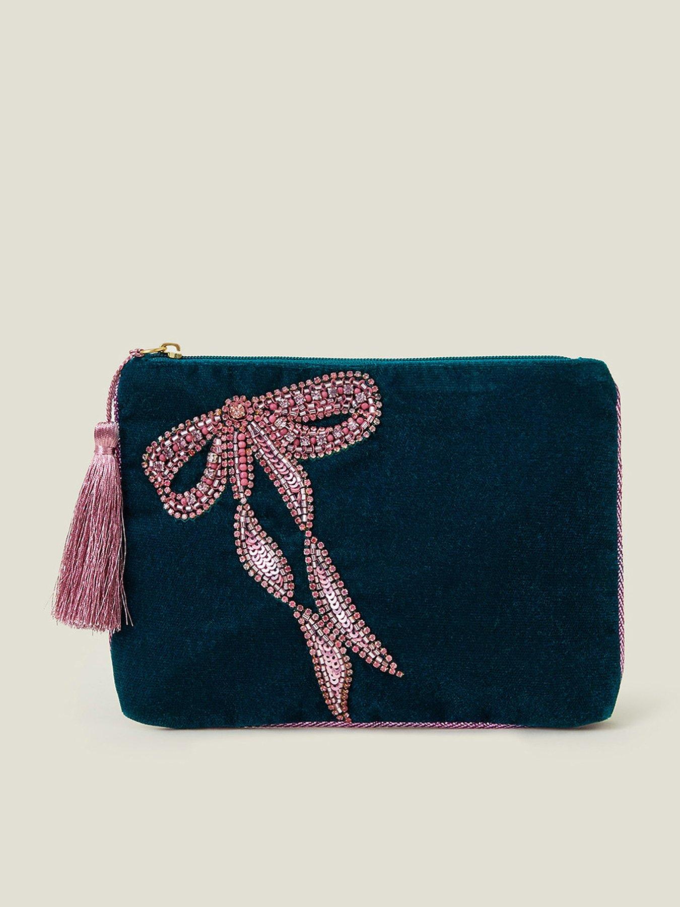Image 1 of 3 of Accessorize Bow Pouch