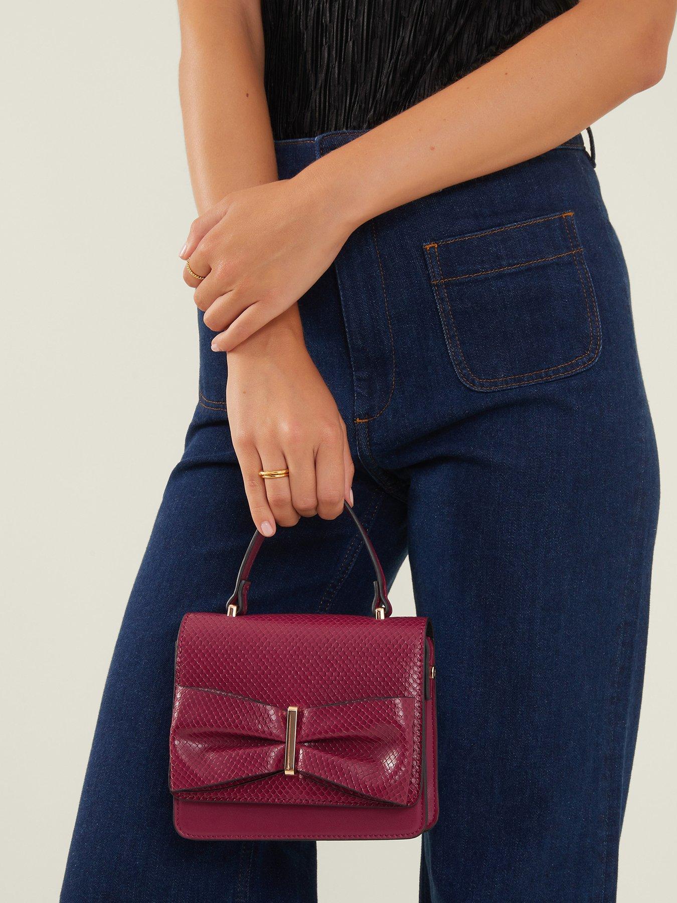 Image 2 of 5 of Accessorize Bow Bag Cross Body