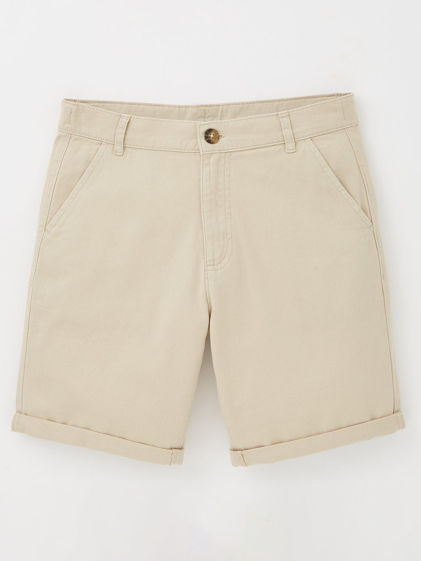 undefined Boys Chino Shorts - Stone