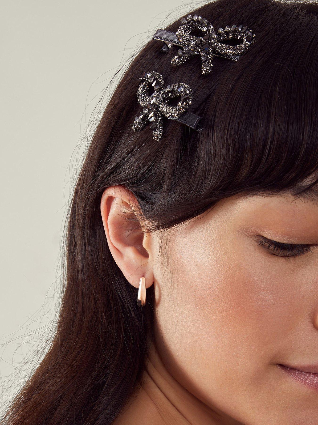 Image 2 of 3 of Accessorize 2 X Bow Clips