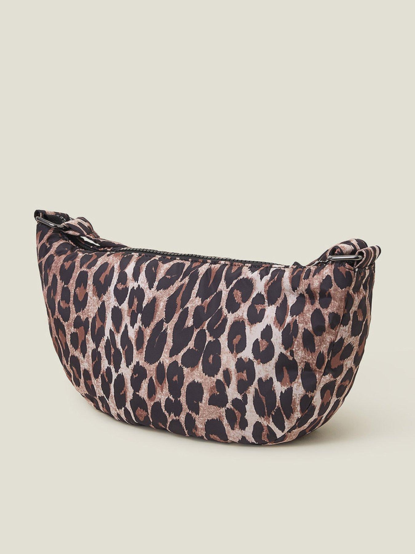 Image 3 of 5 of Accessorize Leopard Nylon Sling Cross Body