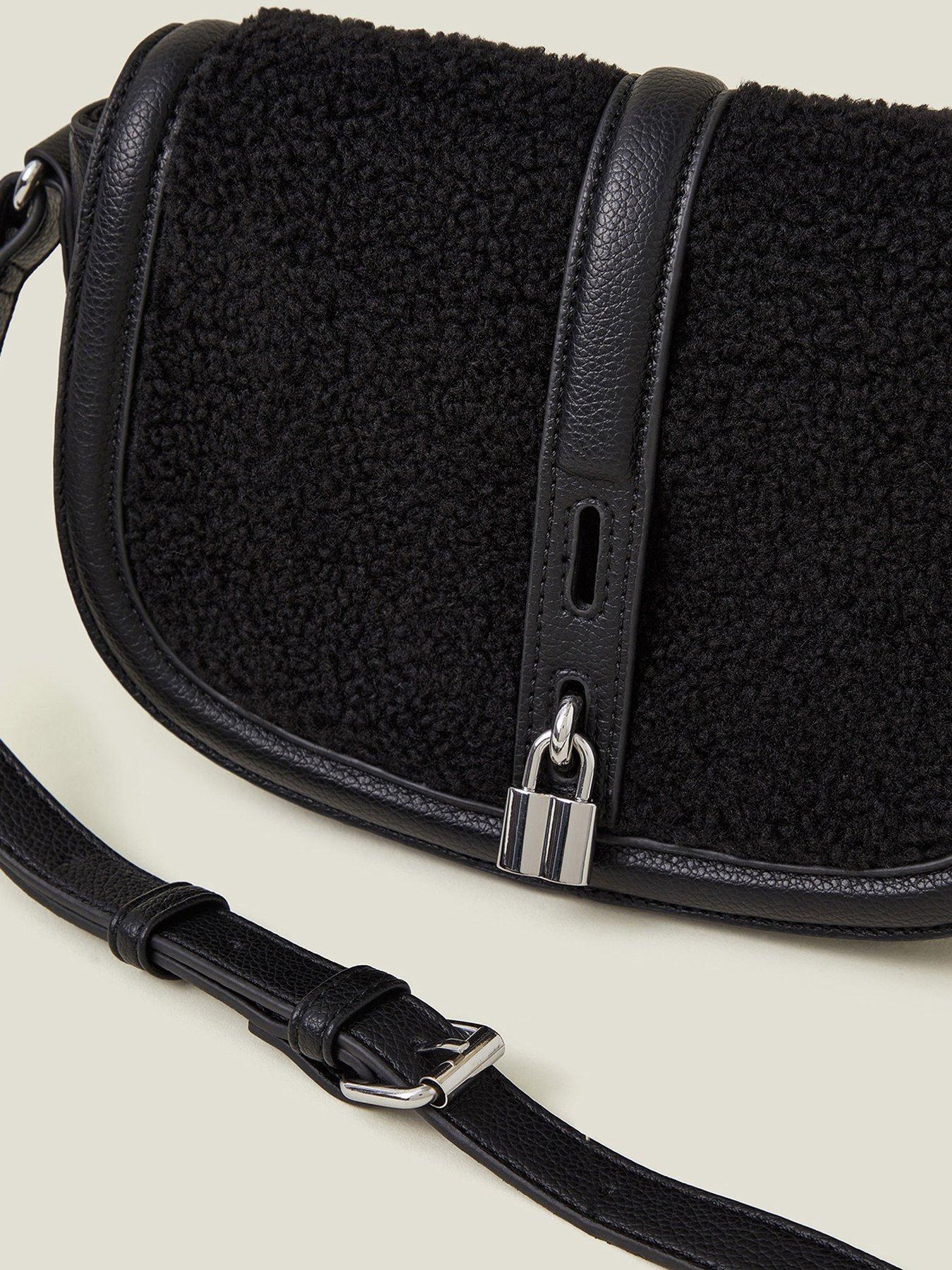 Image 4 of 5 of Accessorize Shearling Cross Body