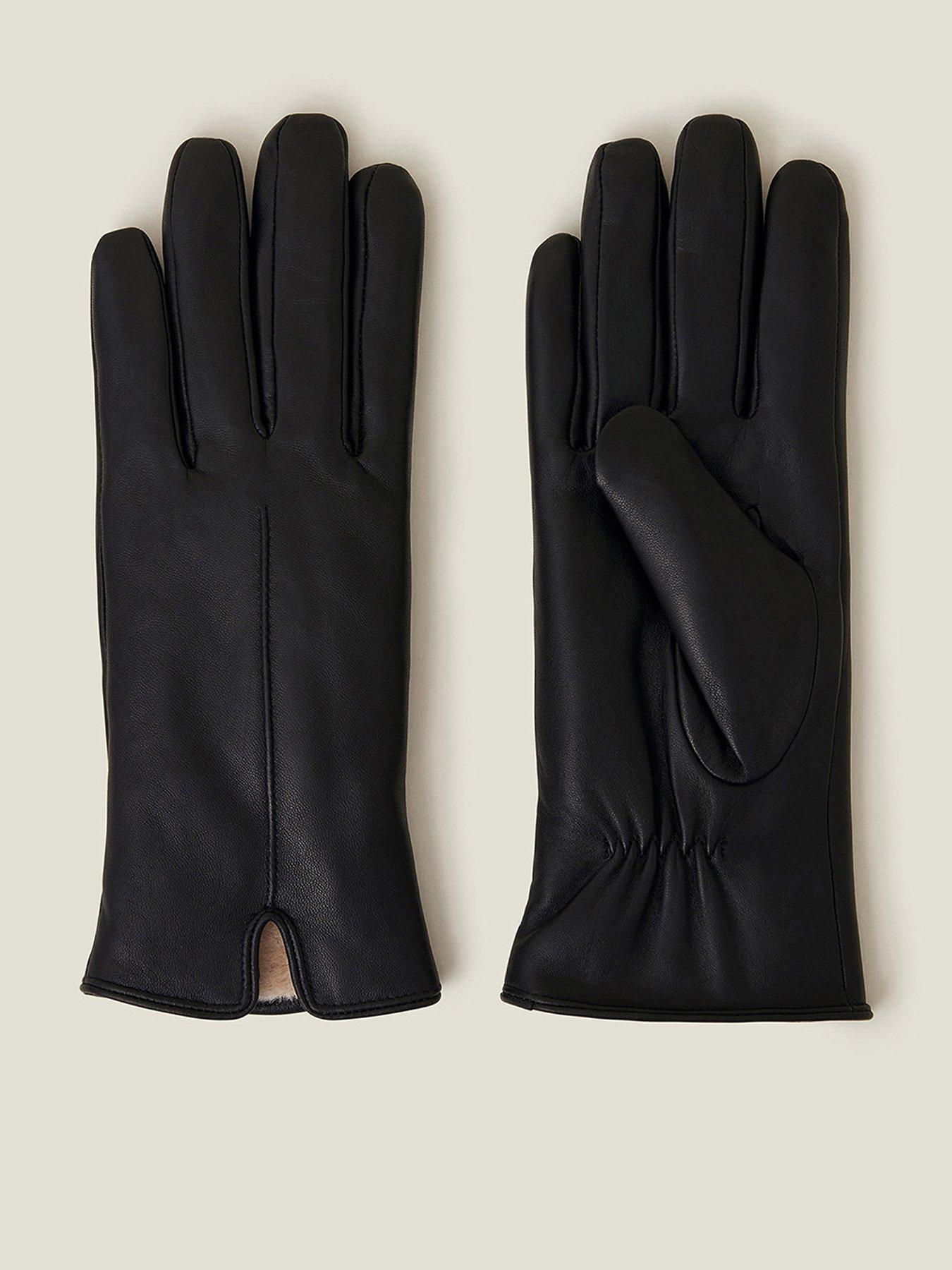 Accessorize Lfl Faux Fur Lined Glove