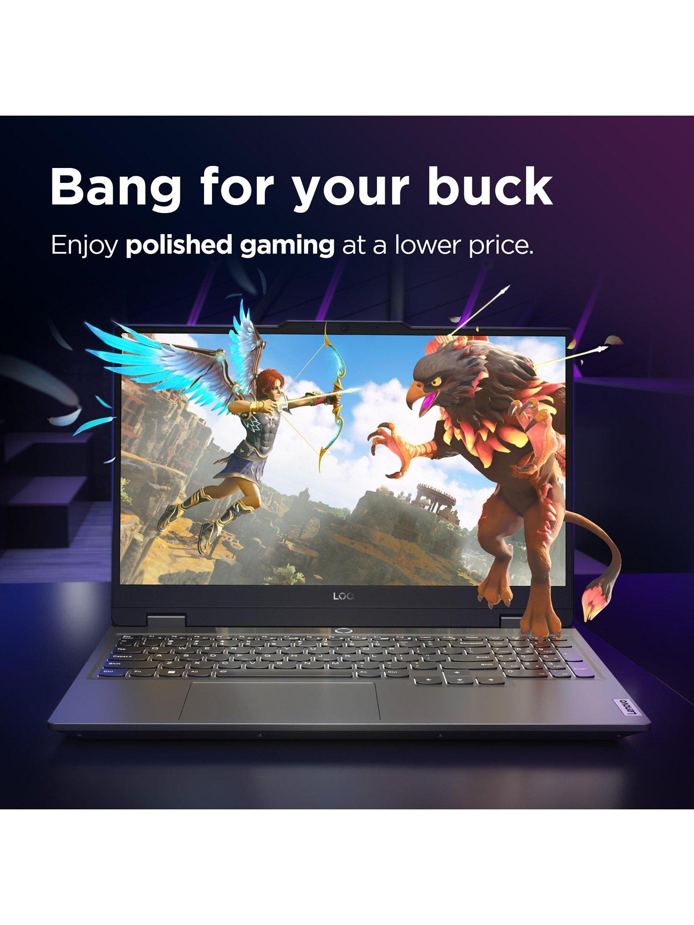 Image 6 of 7 of Lenovo LOQ 15&nbsp;Gaming Laptop&nbsp;- 15.6in FHD 144Hz,&nbsp;Intel Arc 5,&nbsp;Intel Core i5, 24GB RAM, 512GB SSD
