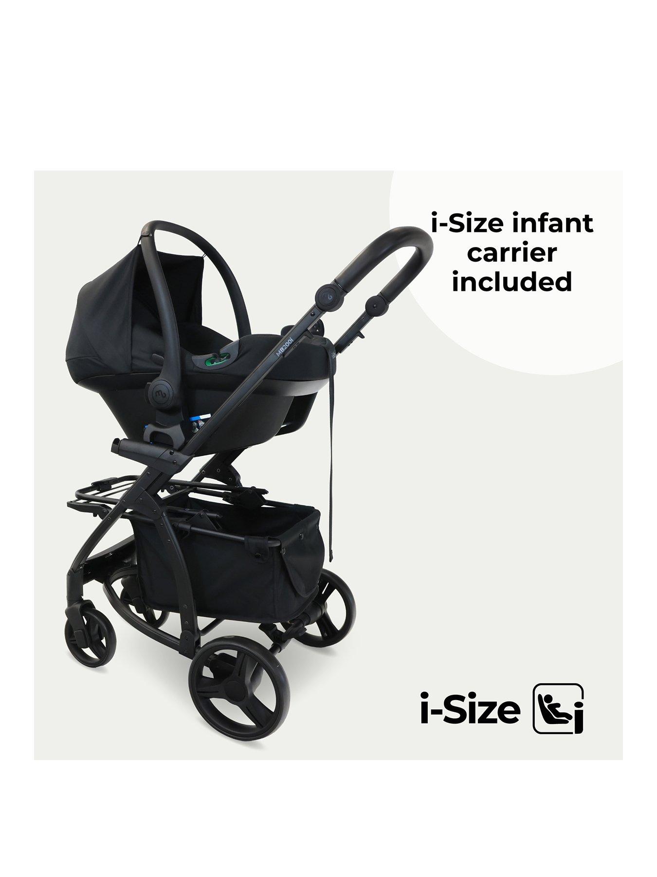 Image 3 of 8 of My Babiie MB200i Travel Systems Black Leopard