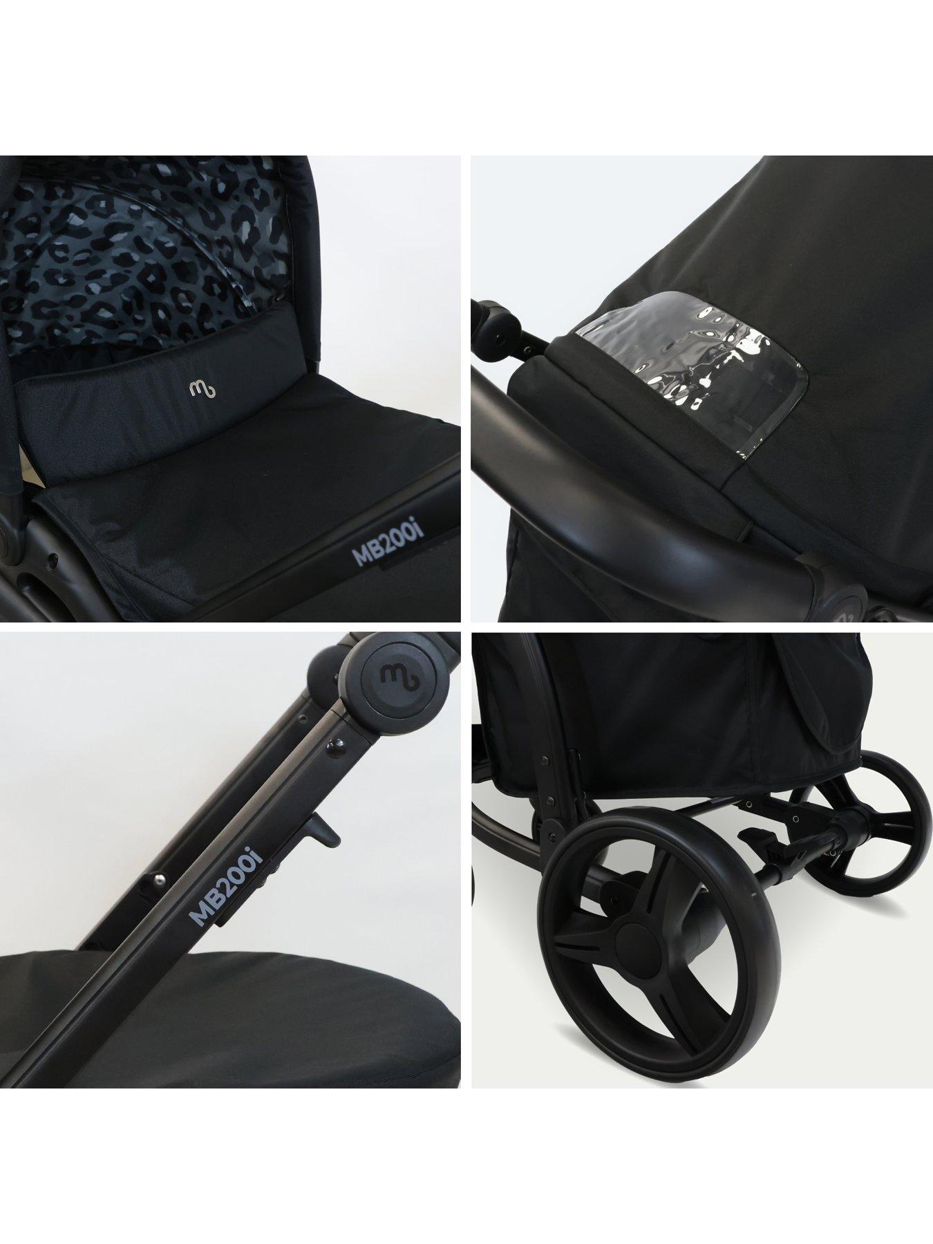 Image 7 of 8 of My Babiie MB200i Travel Systems Black Leopard
