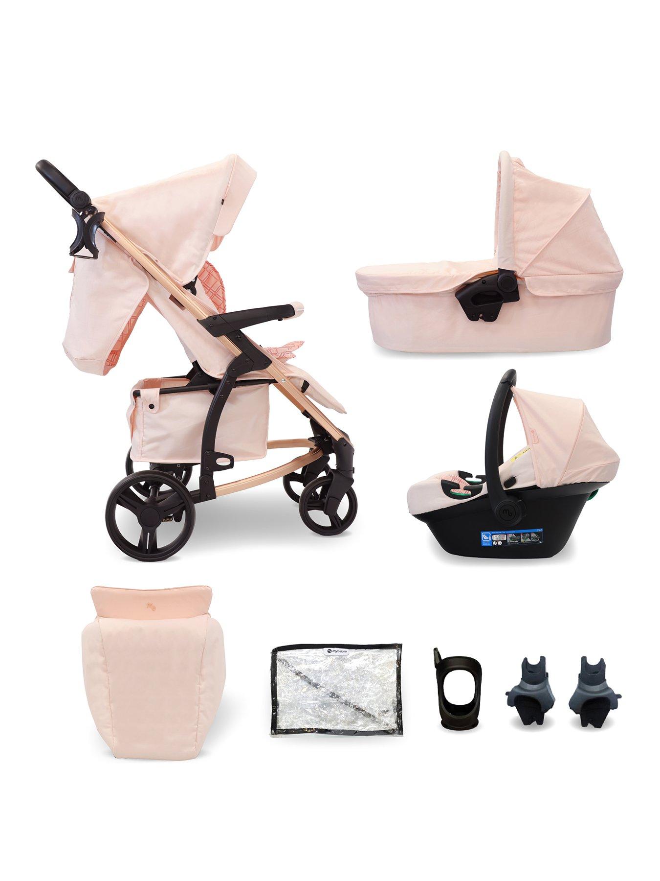 My Babiie MB200i Travel System Billie Fairs Rose Gold Very