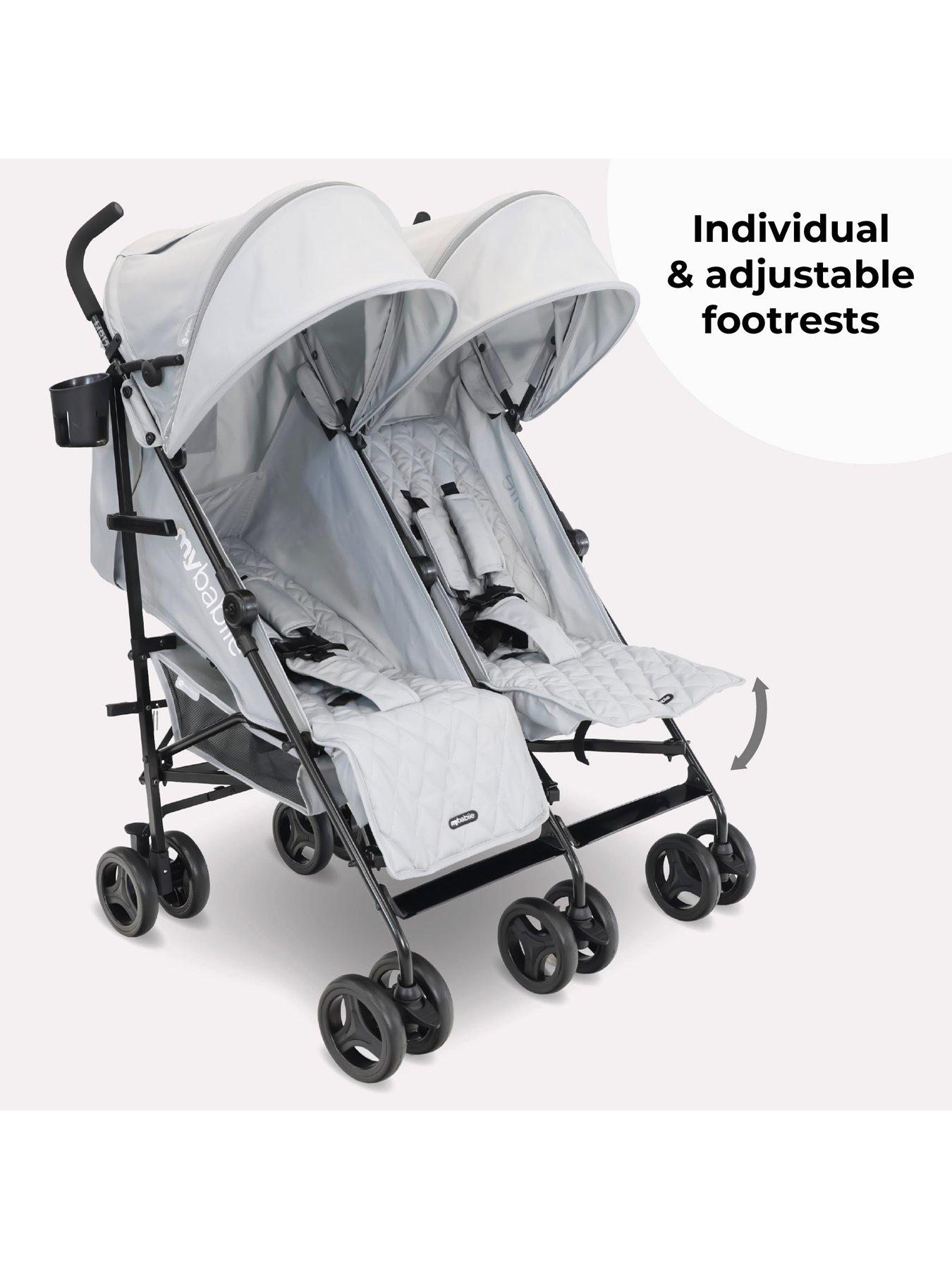 My babiie double pram online