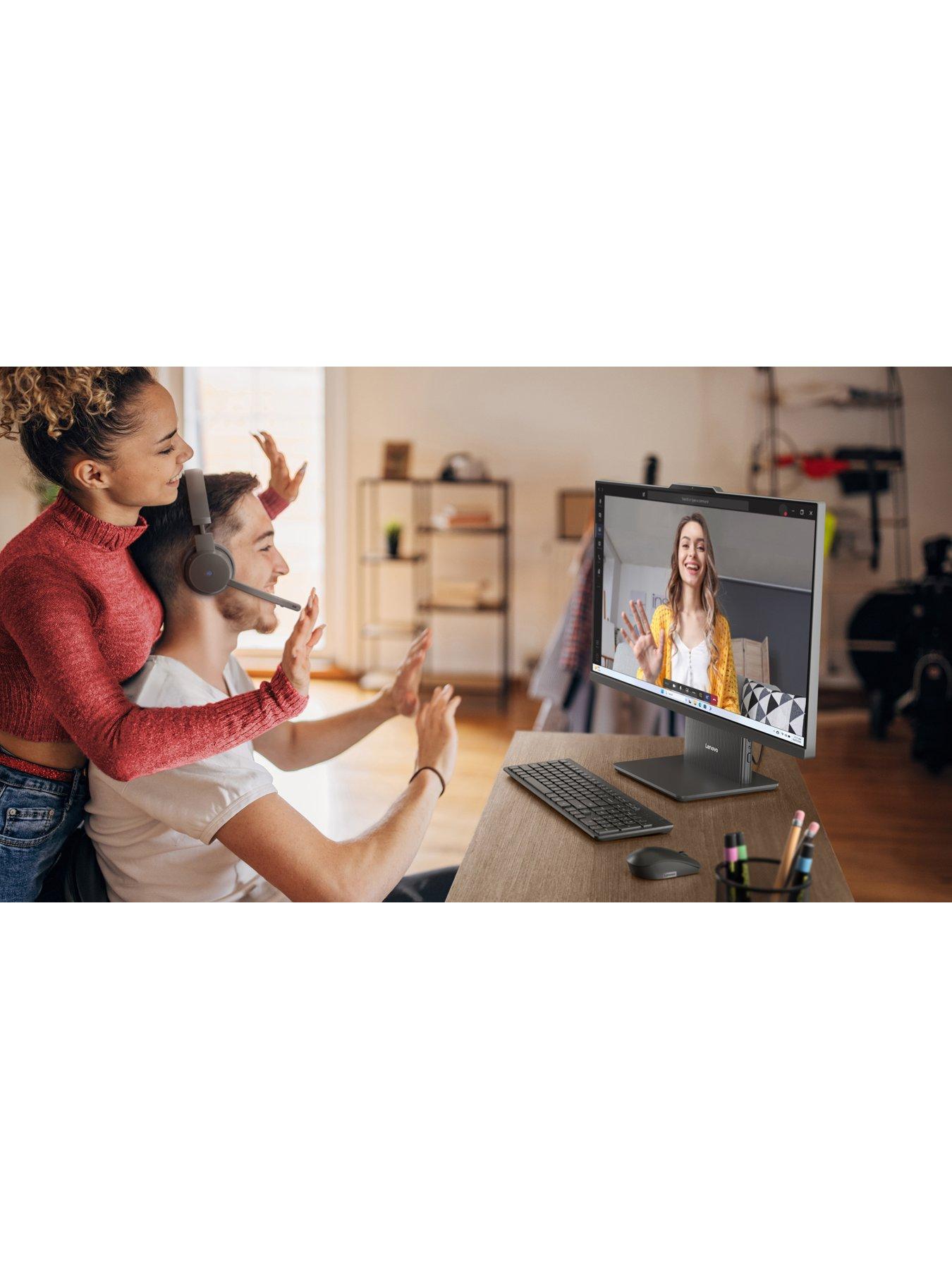 Lenovo IdeaCentre All-in-One PC AMD Ryzen 3 8GB RAM 512GB 23.8in 