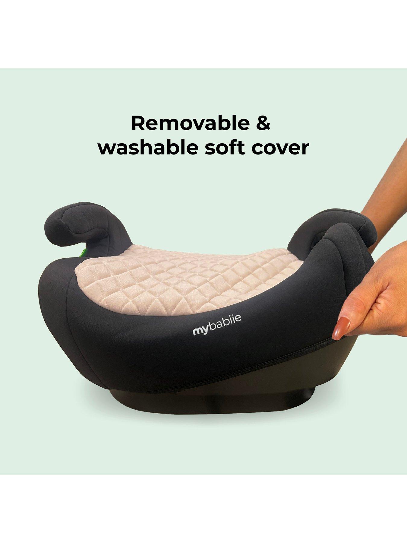 Image 5 of 6 of My Babiie i-Size Booster Car Seat - Pink &amp; Black