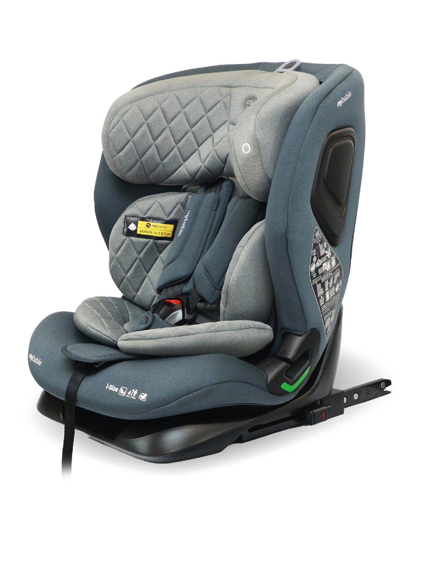 My Babiie MBCS123 i Size Car Seat Charcoal Group 1 2 3 Very