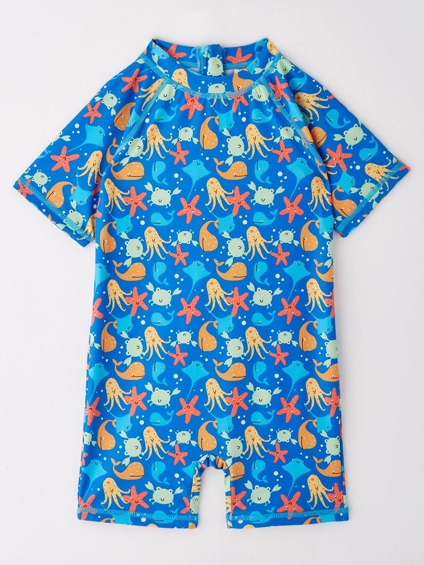 undefined Boys Sea Animal Sunsafe Top - Multi