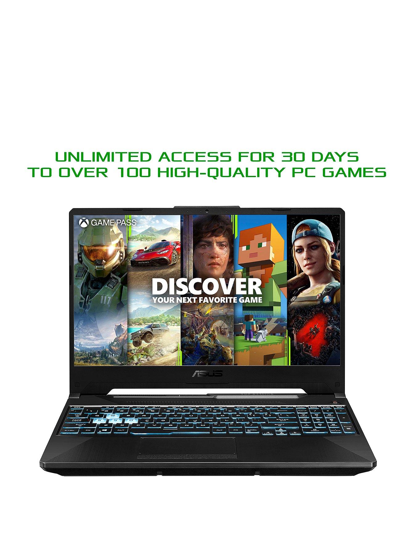 Image 2 of 7 of Asus TUF Gaming A15&nbsp;Laptop Bundle&nbsp;- 15.6in FHD 144Hz,&nbsp;GeForce RTX 3050, AMD Ryzen 7, 16GB RAM, 512GB SSD&nbsp;- Black