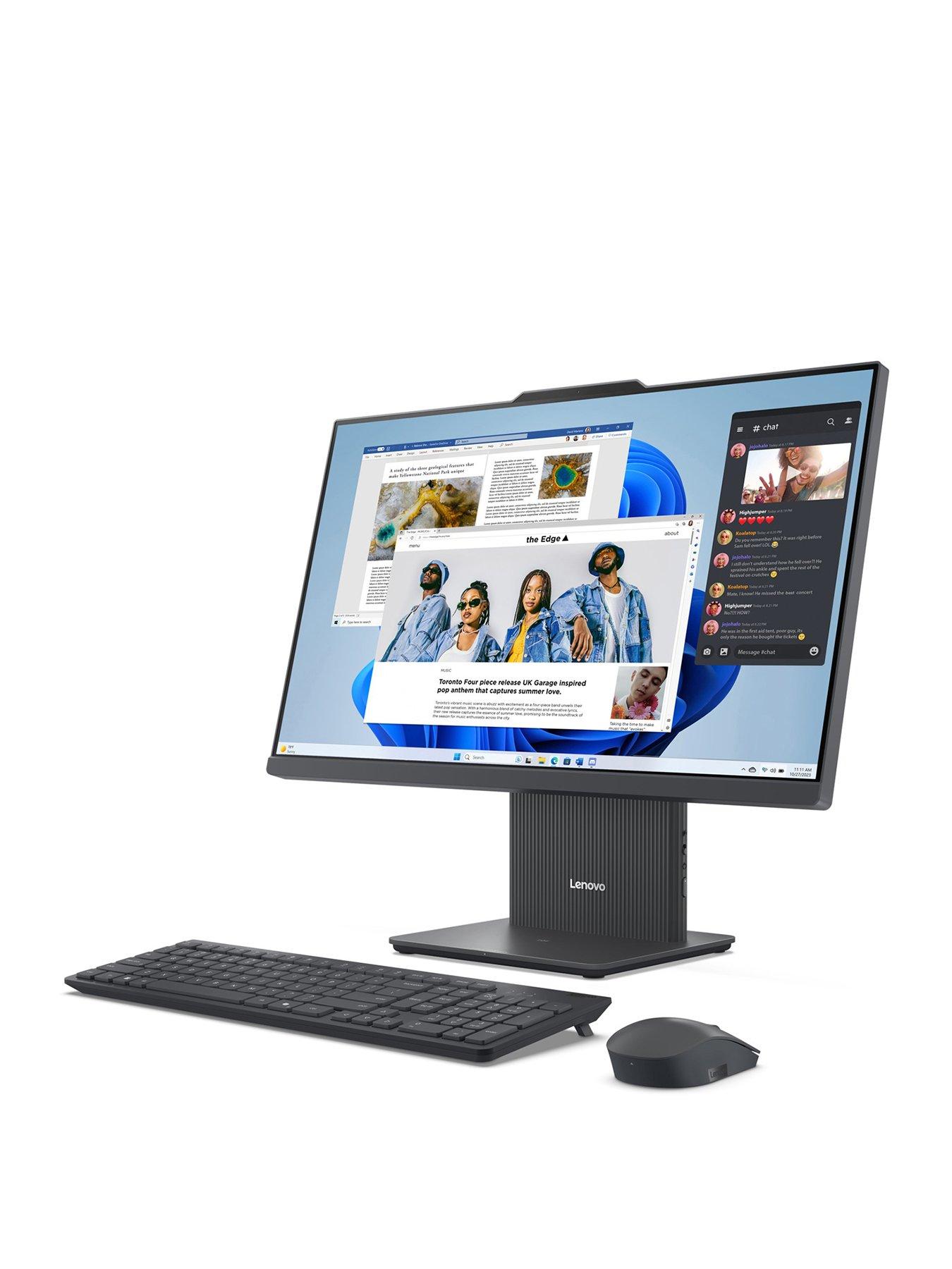 Lenovo IdeaCentre AiO 3 All-in-One PC - 23.8in FHD, AMD Ryzen 3, 8GB RAM, 512GB SSD