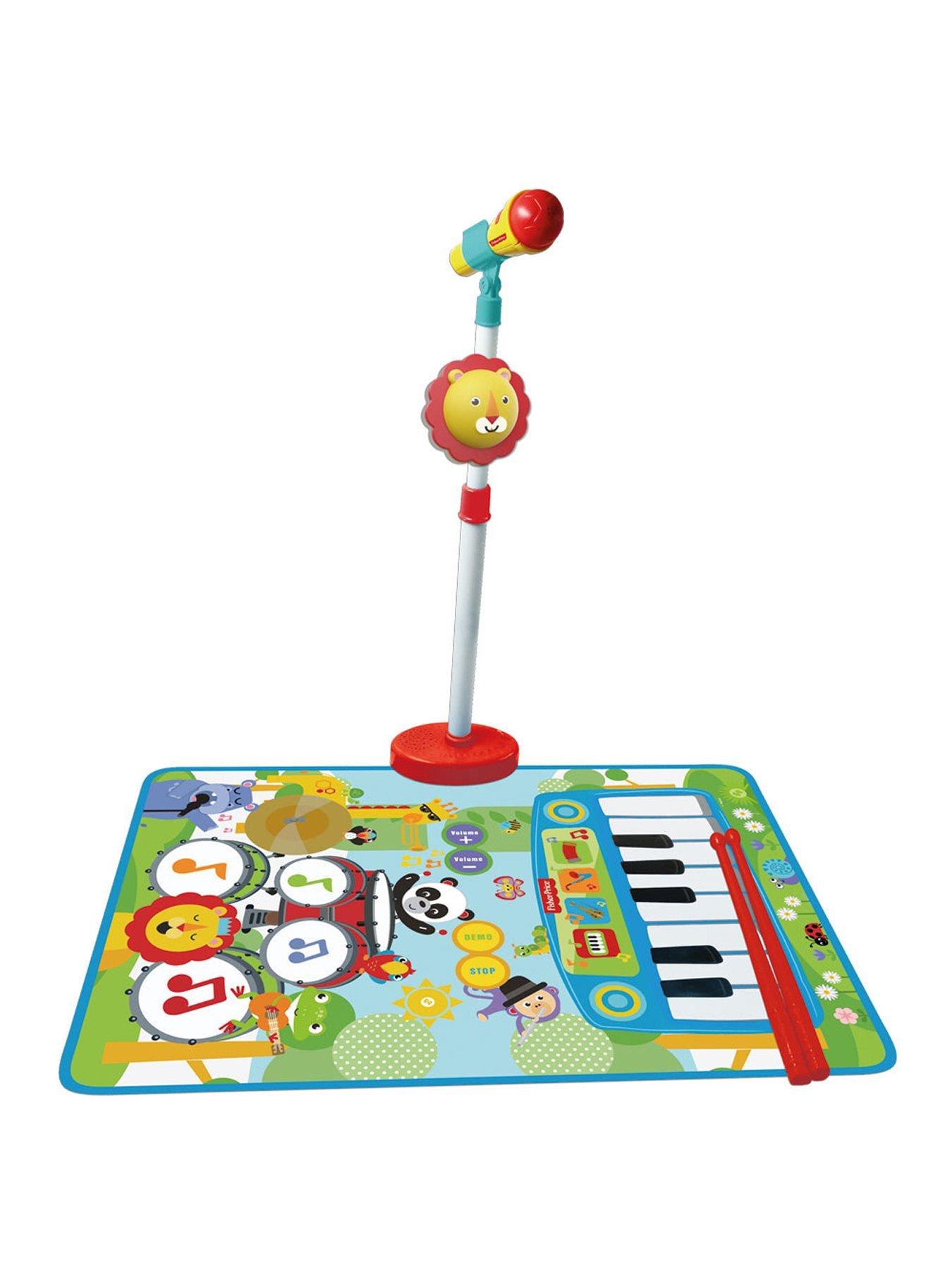 undefined Fisher Price Piano, Microphone & Playmat with Effects