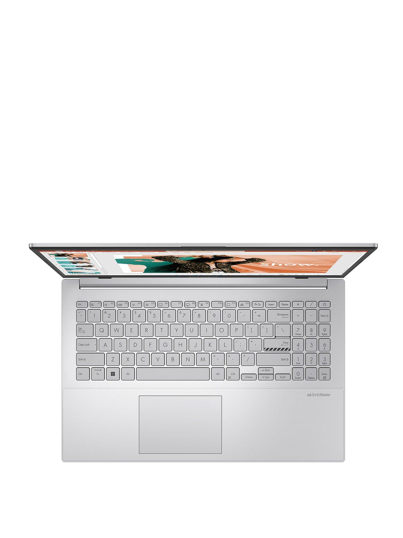 Image 3 of 7 of Asus Vivobook Go 15 Laptop - 15.6in FHD,&nbsp;Intel N100,&nbsp;4GB RAM, 128GB SSD - Silver