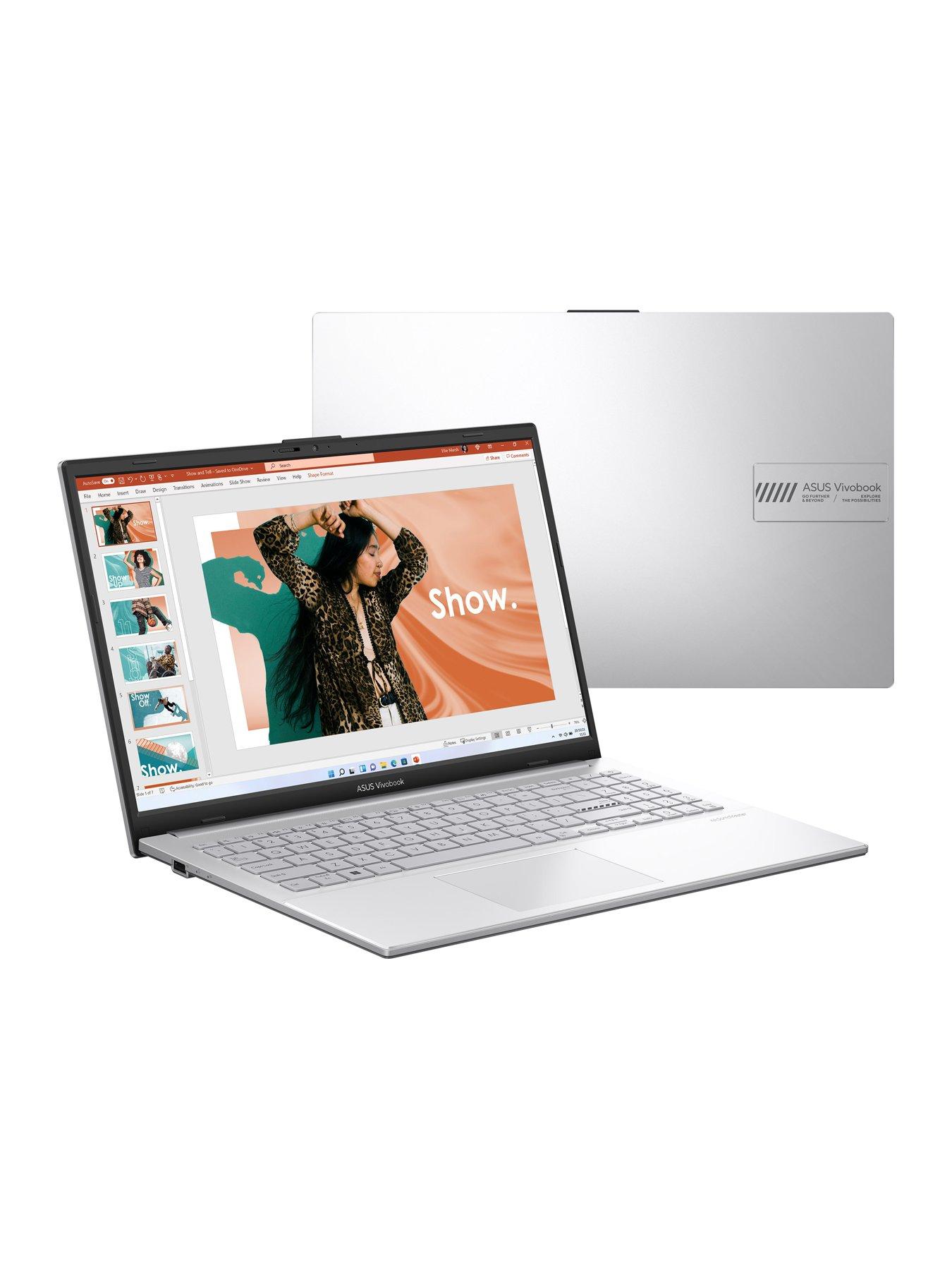 Image 6 of 7 of Asus Vivobook Go 15 Laptop - 15.6in FHD,&nbsp;Intel N100,&nbsp;4GB RAM, 128GB SSD - Silver
