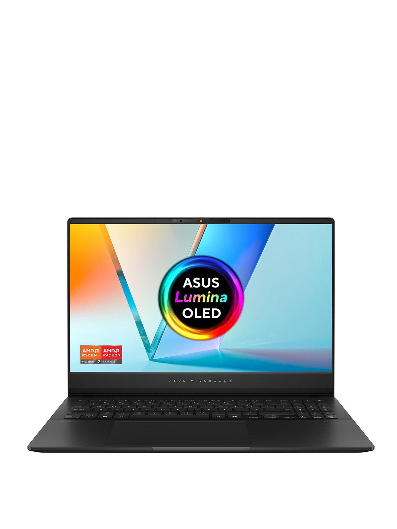 undefined Vivobook S 15 Laptop - 15.6in 2.8K OLED, AMD Ryzen 7, 16GB RAM, 512GB SSD - Black