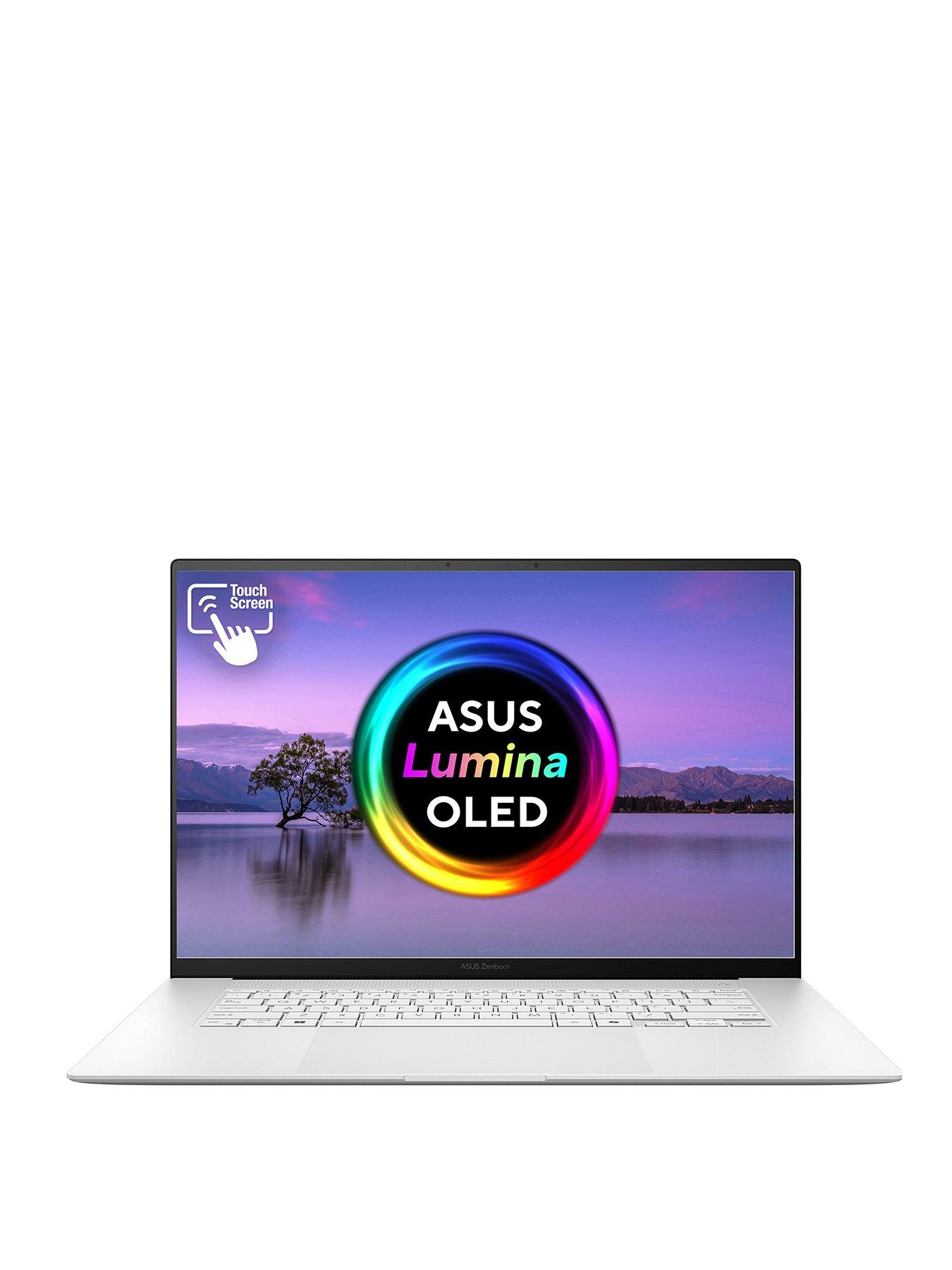 undefined Zenbook S 16 OLED Laptop - 16in 2.8K OLED, AMD Ryzen AI 9, 32GB RAM, 1TB SSD - White