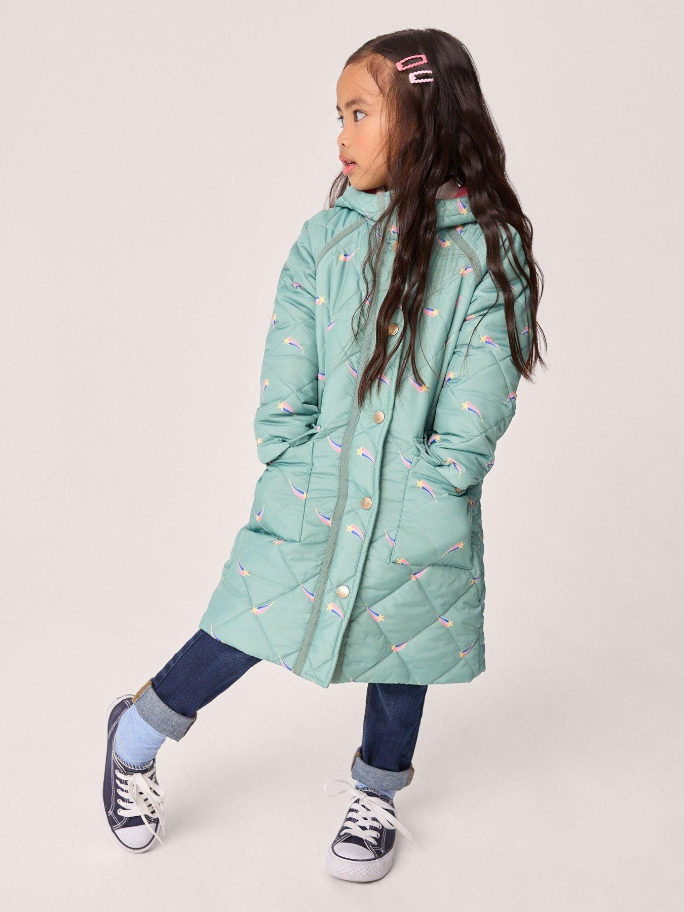 Girls shower resistant jacket on sale