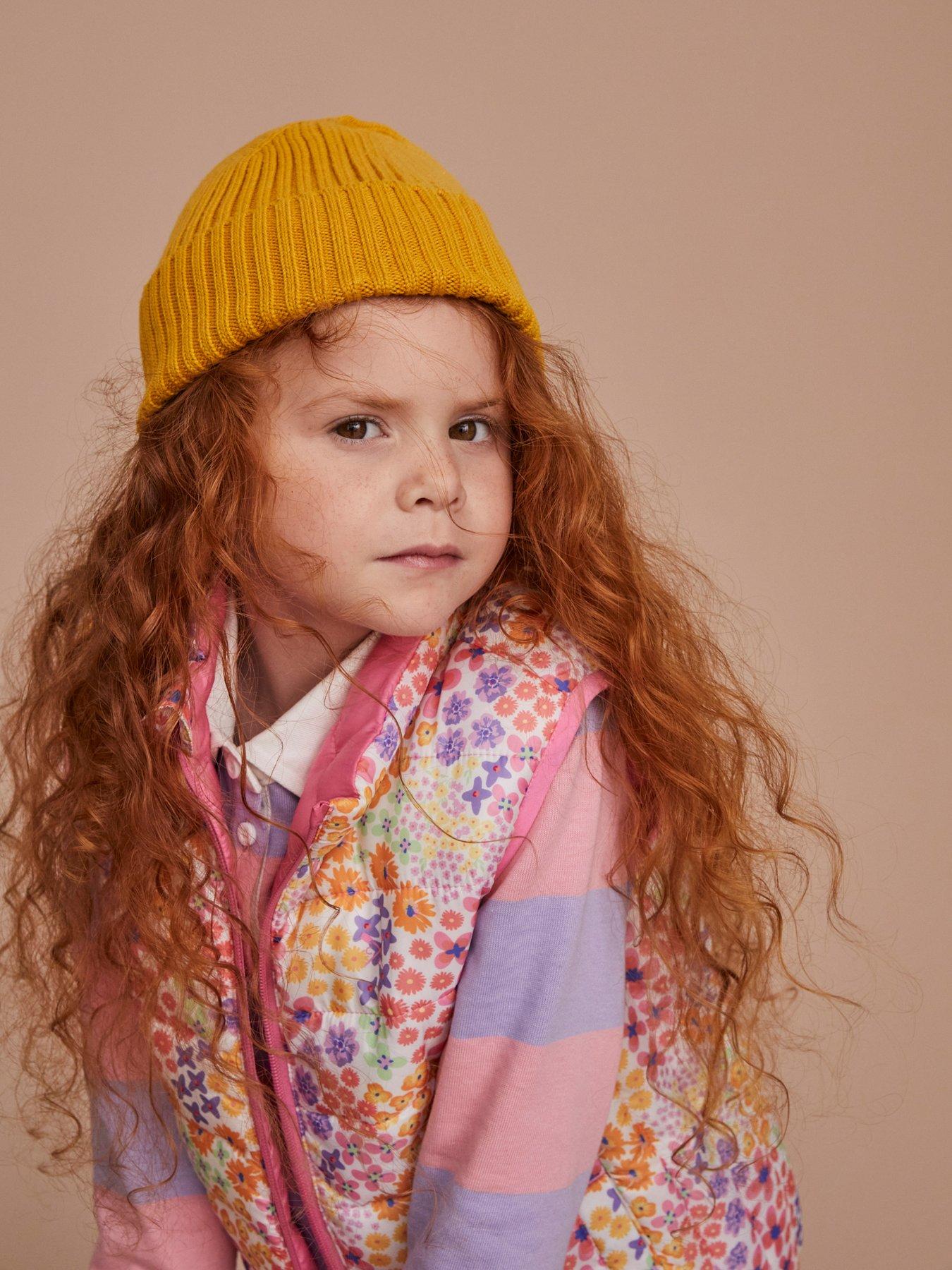 Image 2 of 4 of Crew Clothing Girls Reversible Lightweight Gilet - Light Pink