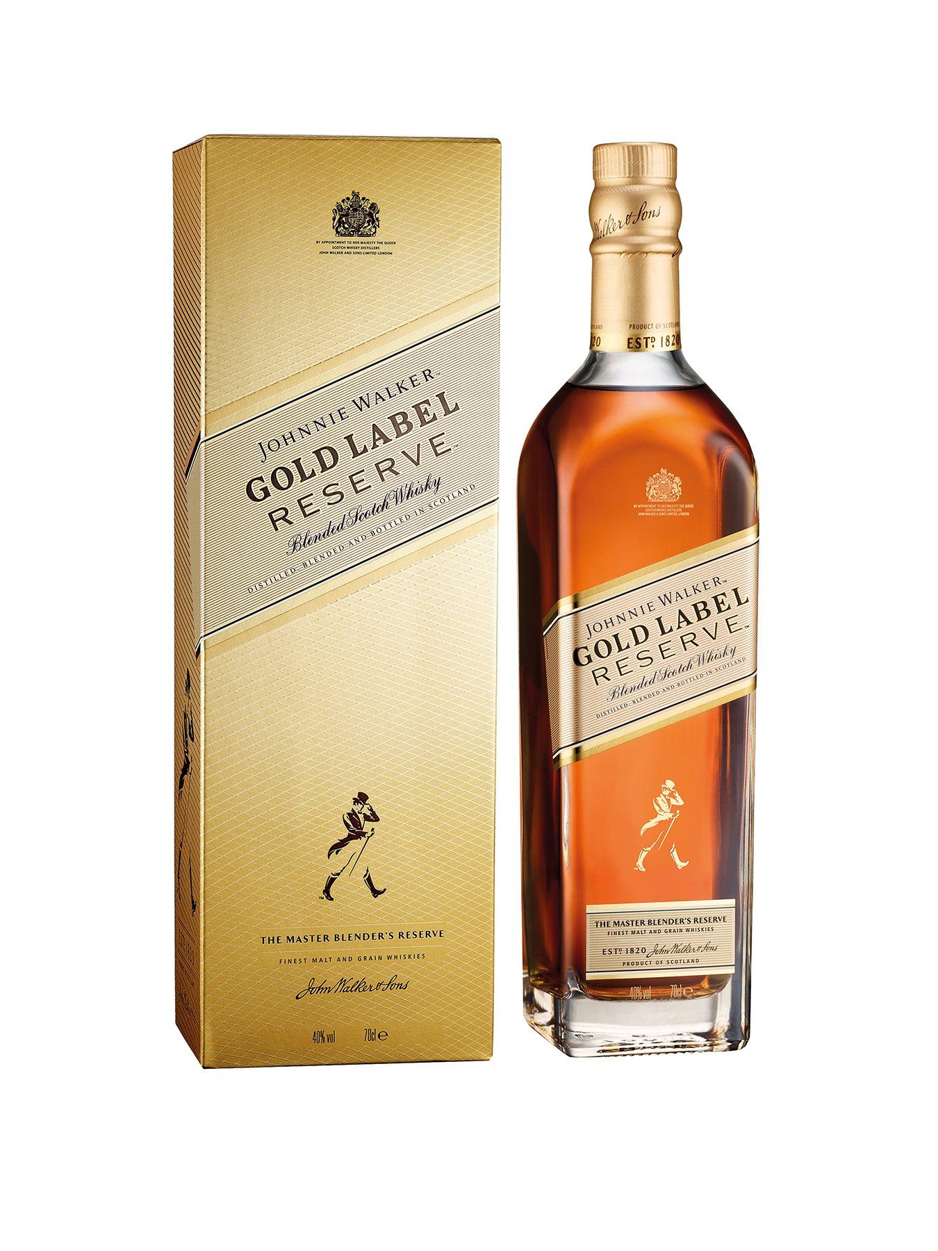 Product photograph of Johnnie Walker Gold Label Reserve Whisky 70cl from very.co.uk