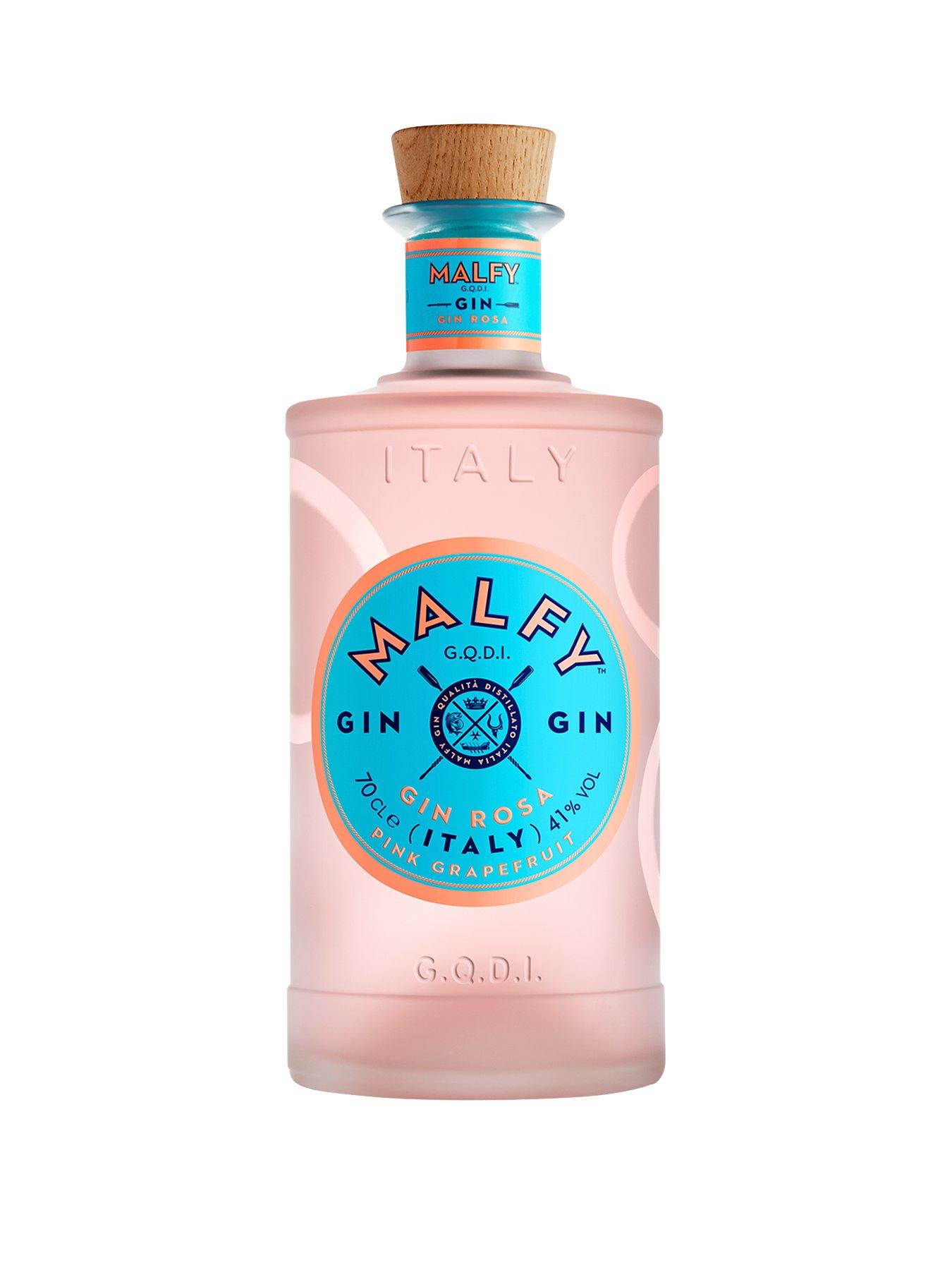 Product photograph of Malfy Gin Pink Grapefruit Flavoured Rosa 70cl from very.co.uk