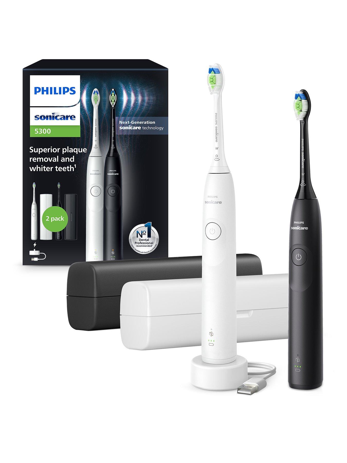 PHILIPS sonicare セット Philips Sonicare 5300 Series Electric Toothbrush - Dual Pack