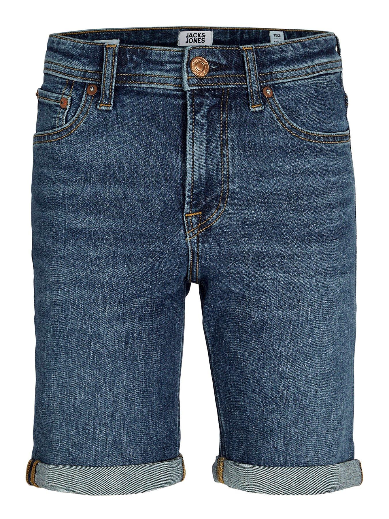 undefined Boys Rick Original Denim Shorts - Dark Blue