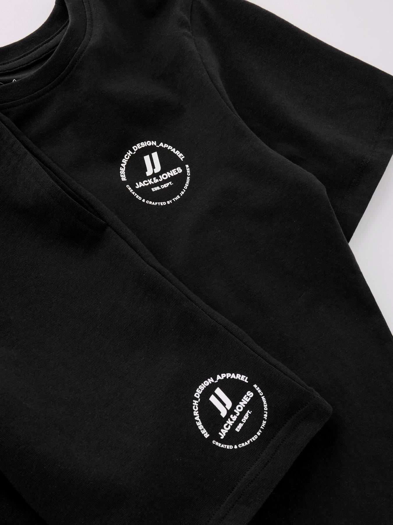 Jack Jones Junior Boys Swift Short Sleeve T-shirt And Shorts Set