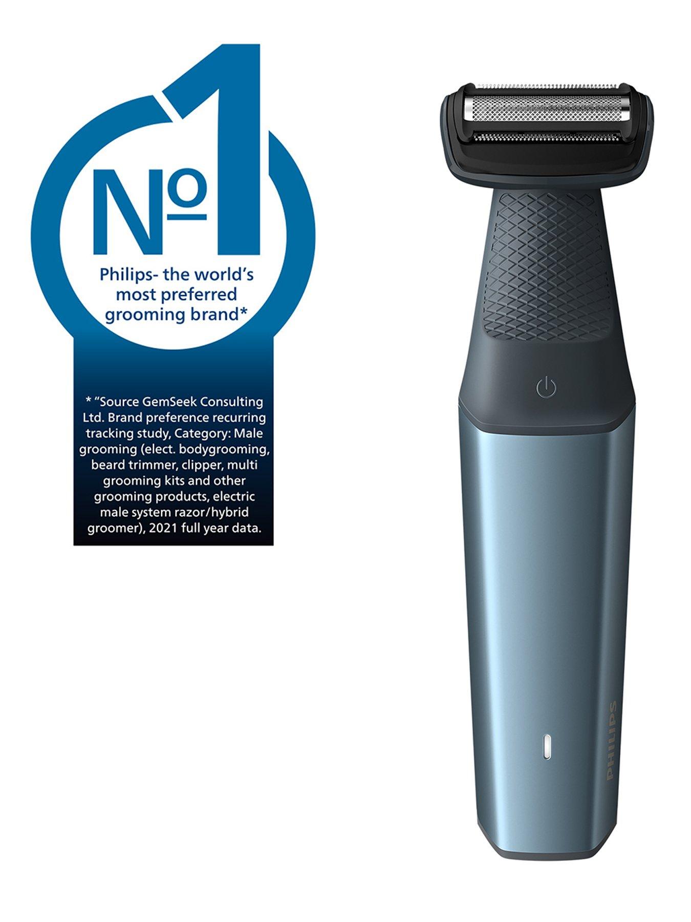 Image 2 of 7 of Philips Series 3000 Cordless Body Groomer with Intimate Trimmer &amp; Skin Protect Technology - BG3027/05