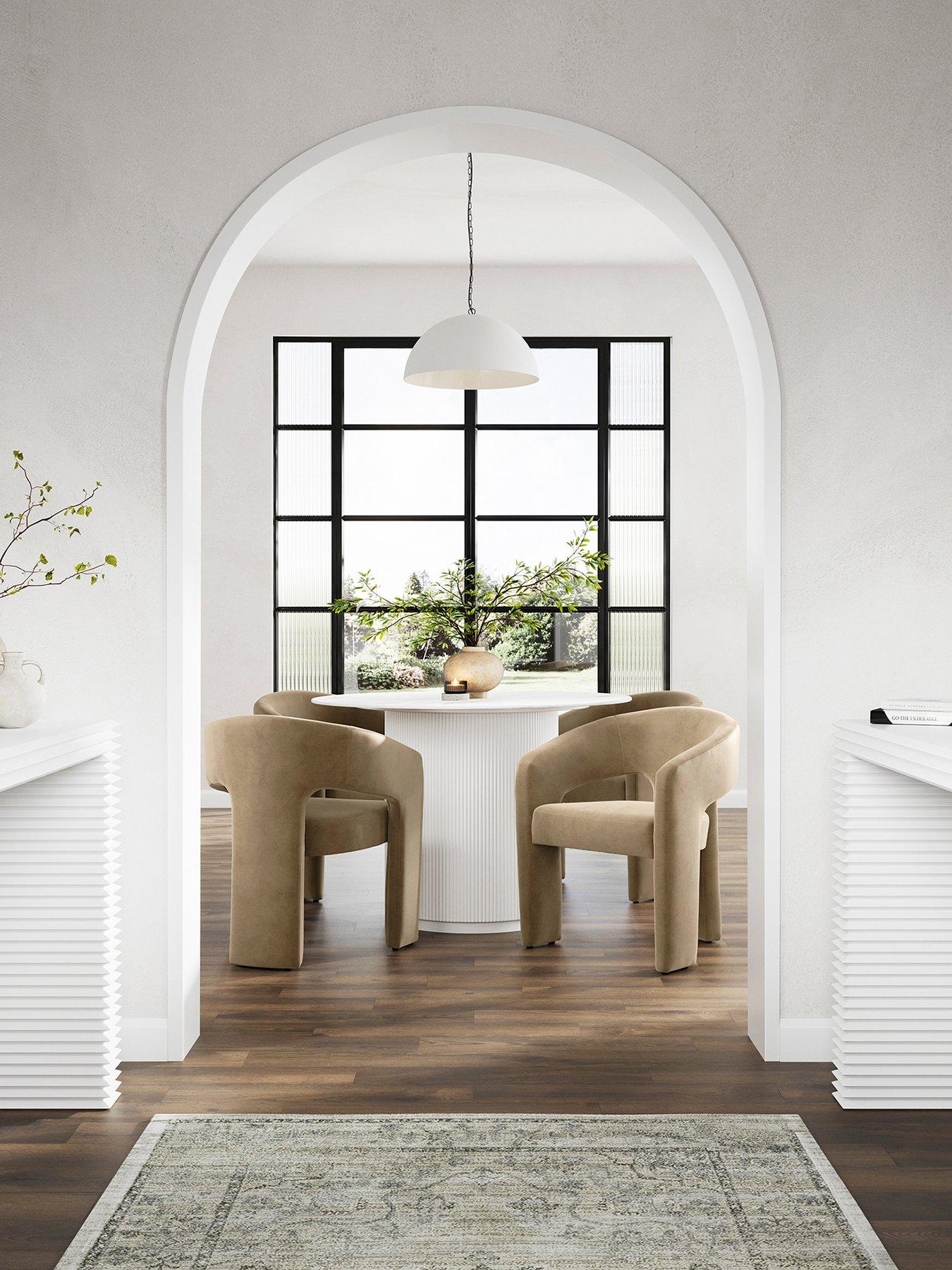 Image 4 of 7 of LPD Home Alba Mole Dining Chair