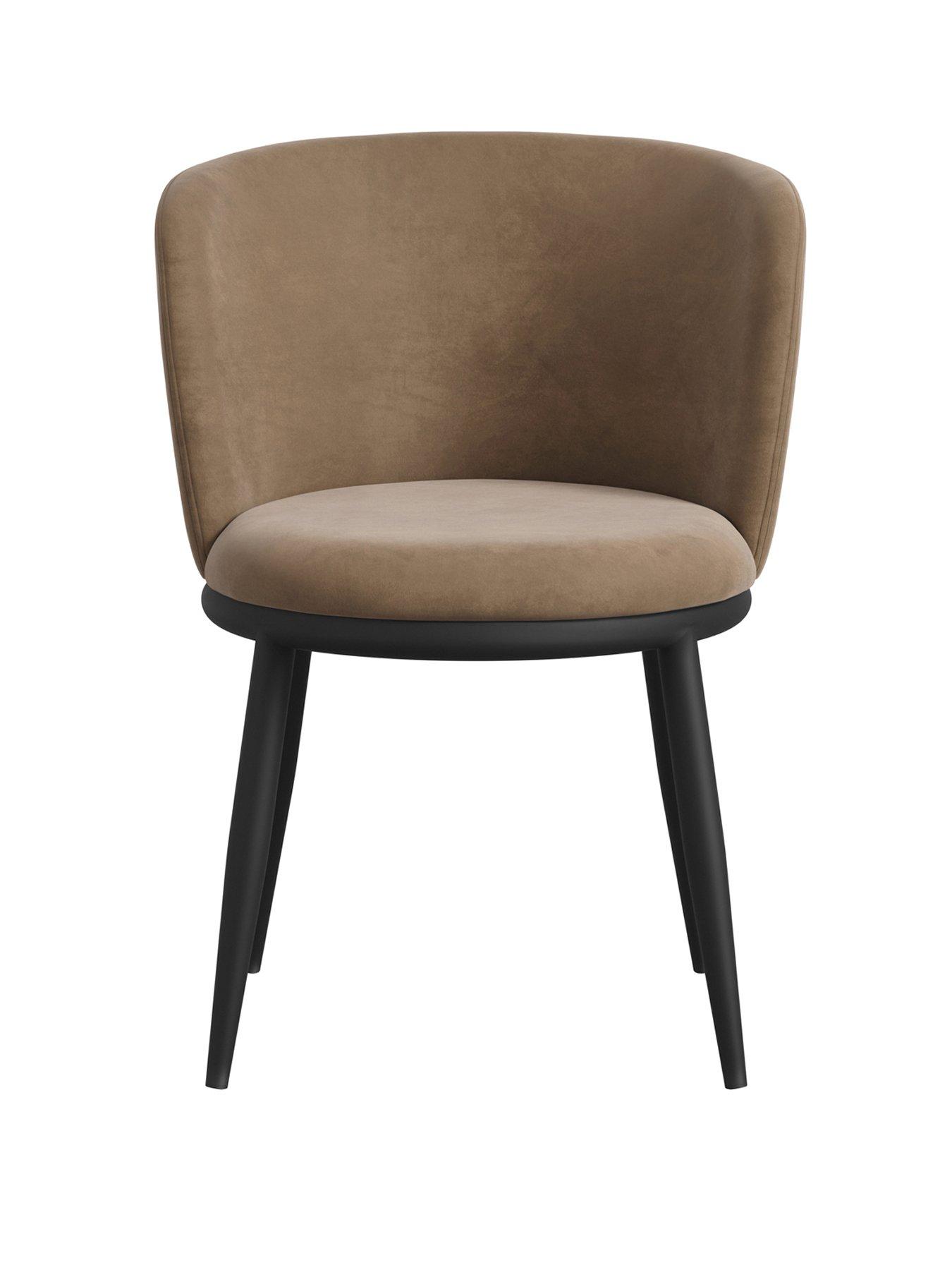 Image 2 of 6 of LPD Home Nova Mole / Black Set Of 2 Dining Chairs