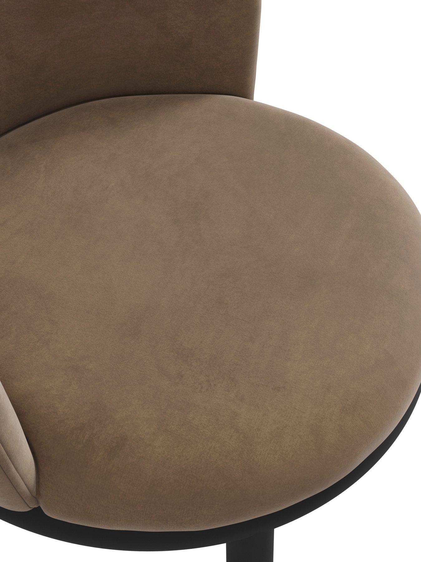 Image 6 of 6 of LPD Home Nova Mole / Black Set Of 2 Dining Chairs