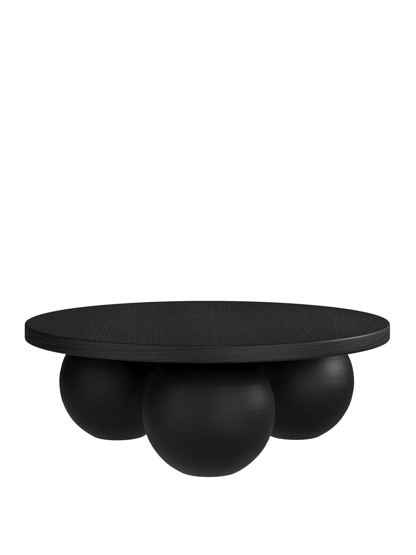 Image 2 of 3 of OTI Kenji Matte Black Coffee Table