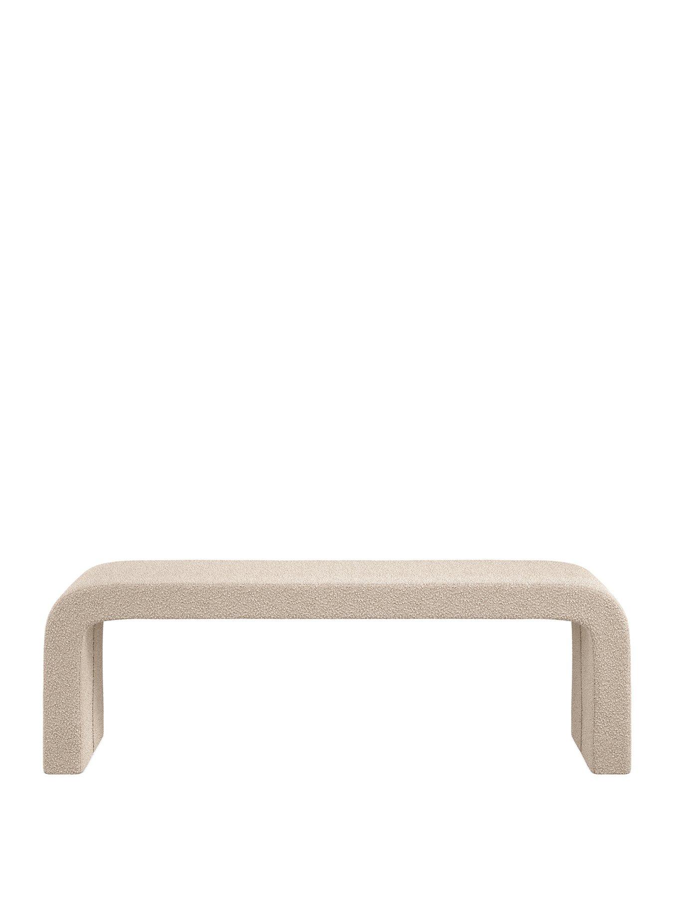 Image 2 of 4 of LPD Home Ren Buff Boucle Bench