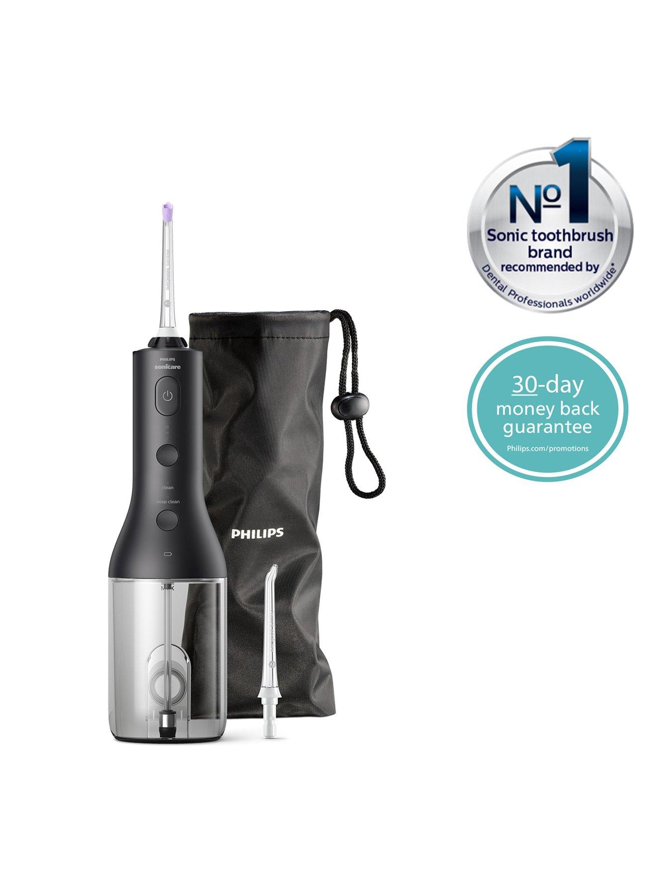 Image 2 of 7 of Philips Sonicare Cordless Power Flosser 3000 Oral Irrigator Black - HX3826/33