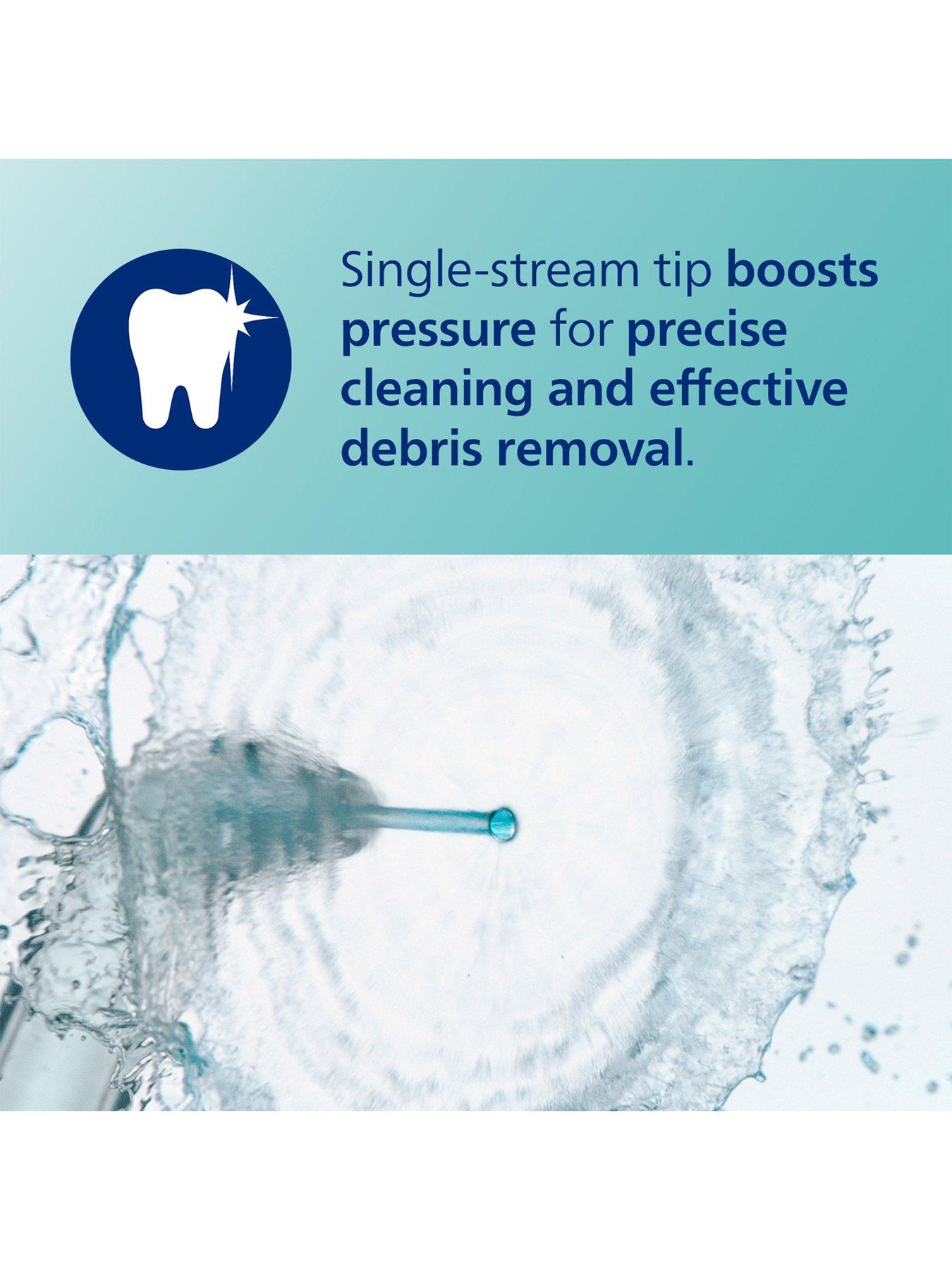 Image 6 of 7 of Philips Sonicare Cordless Power Flosser 3000 Oral Irrigator Black - HX3826/33