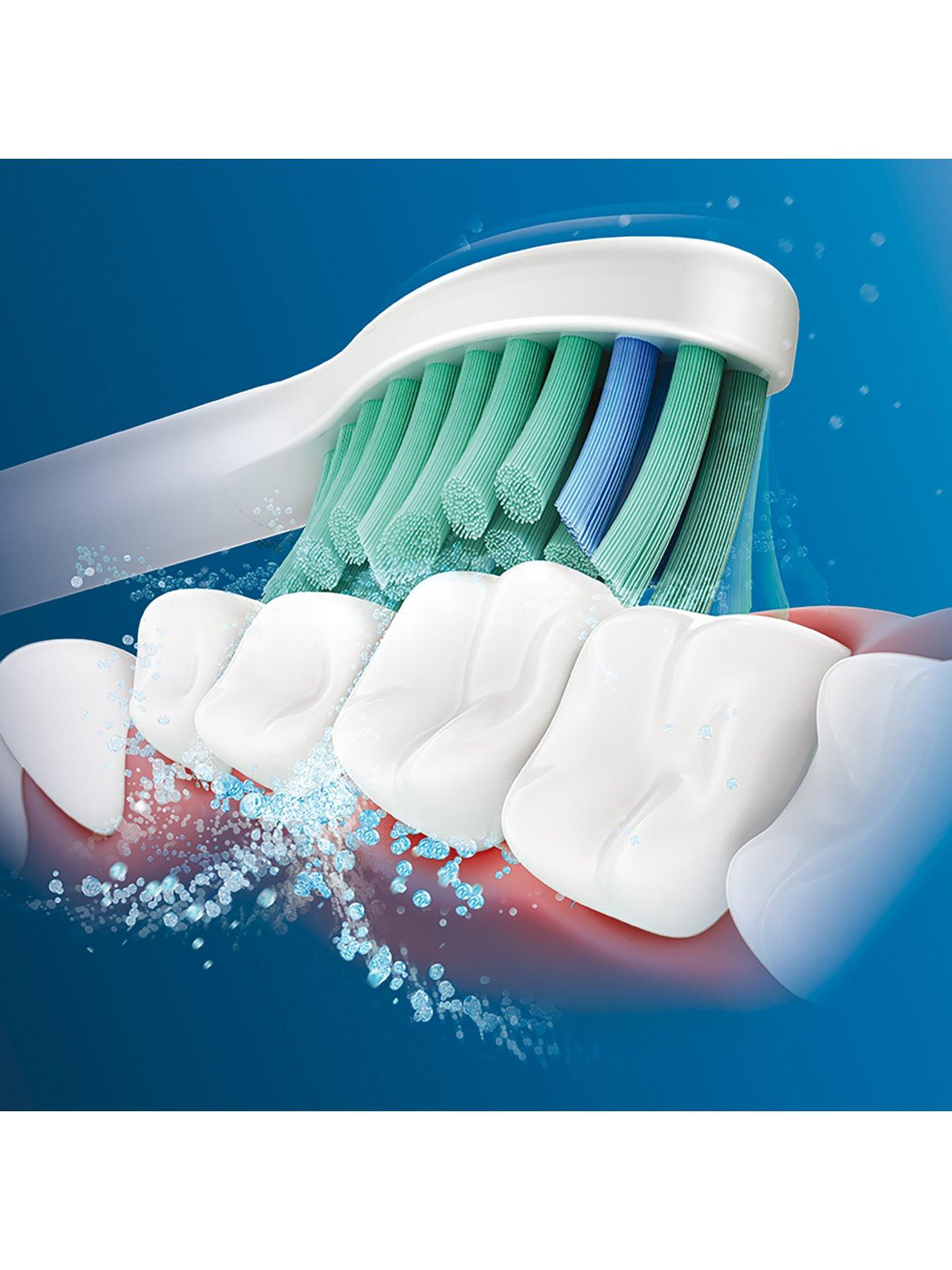 Image 6 of 7 of Philips Sonicare C1 ProResults Replacement Toothbrush Heads , 4pk, White - HX6014/07
