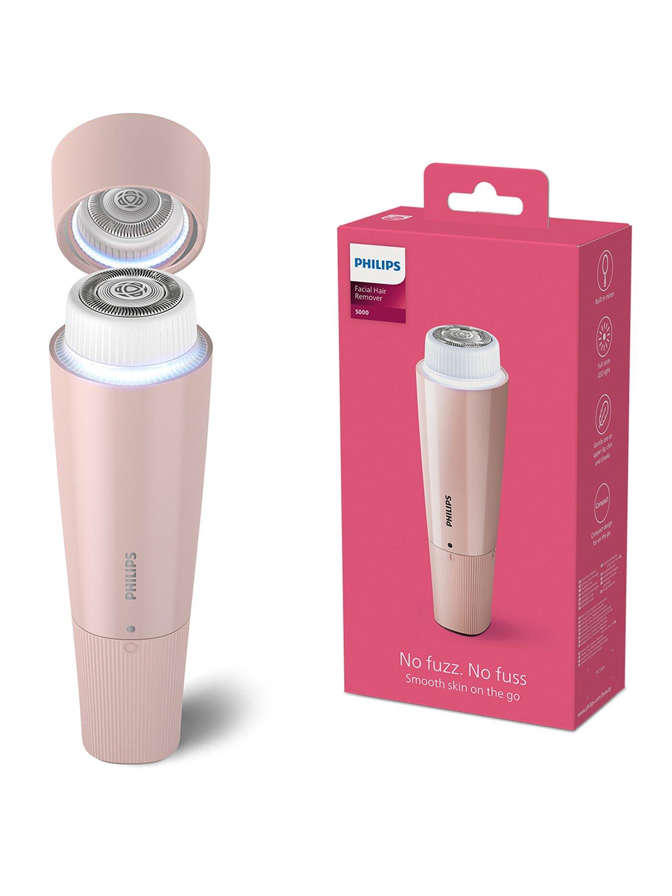 Image 1 of 8 of Philips Facial Hair Remover 5000 Series for Women, BRR454/00
