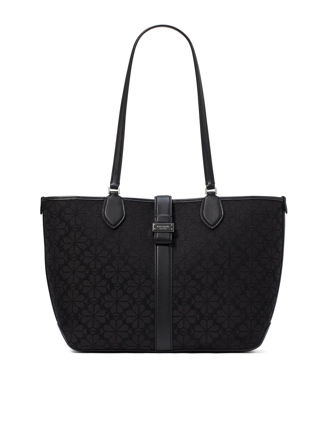 undefined Spade Flower Jacquard Medium Open Tote Bag
