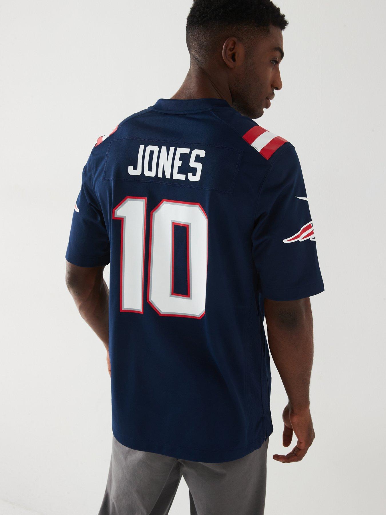 Mac Jones New England Patriots hotsell Stitched Hoodie Jersey