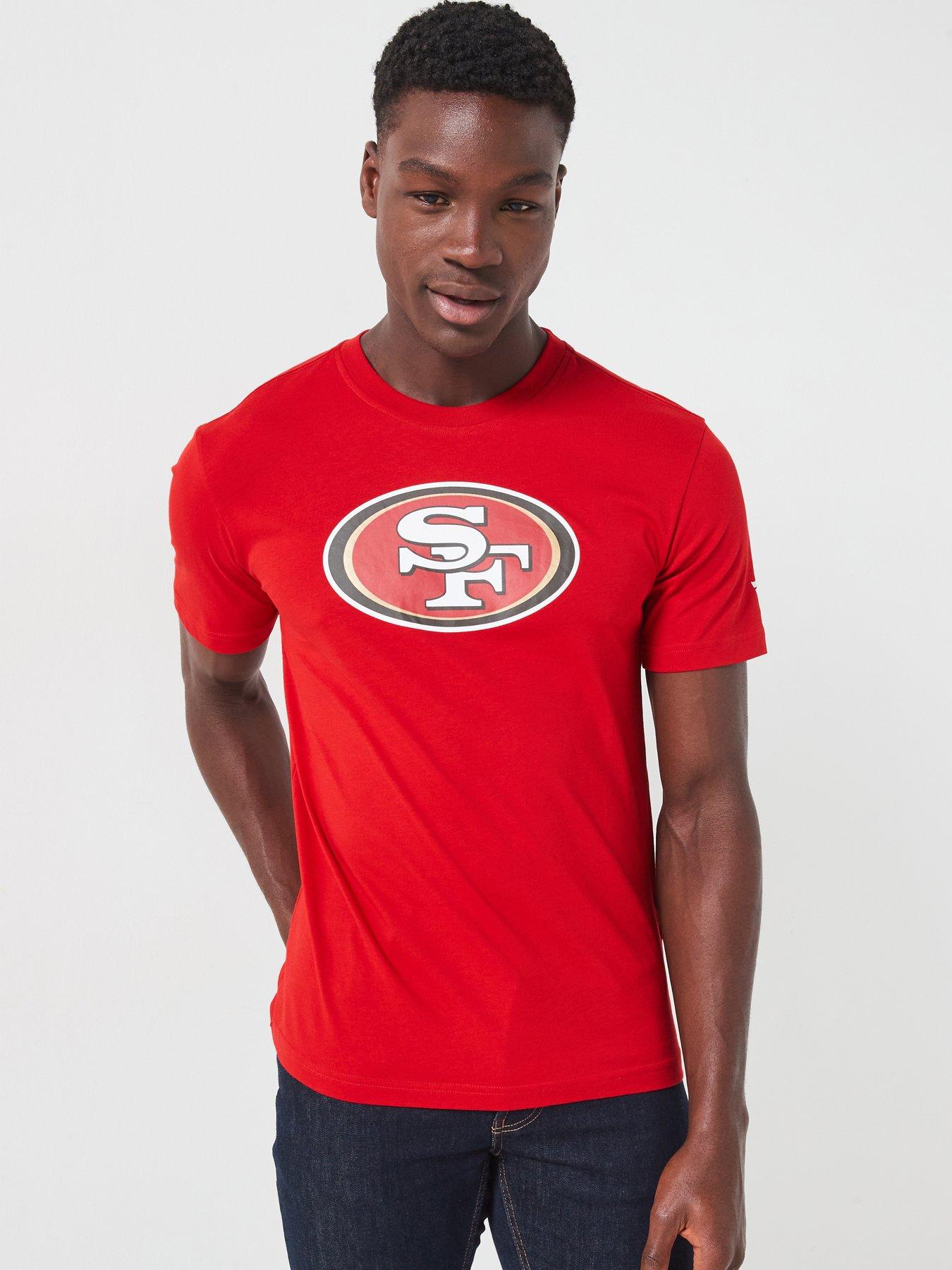 Image 1 of 4 of Fanatics San Francisco 49ers Primary Logo Graphic T-Shirt - Red
